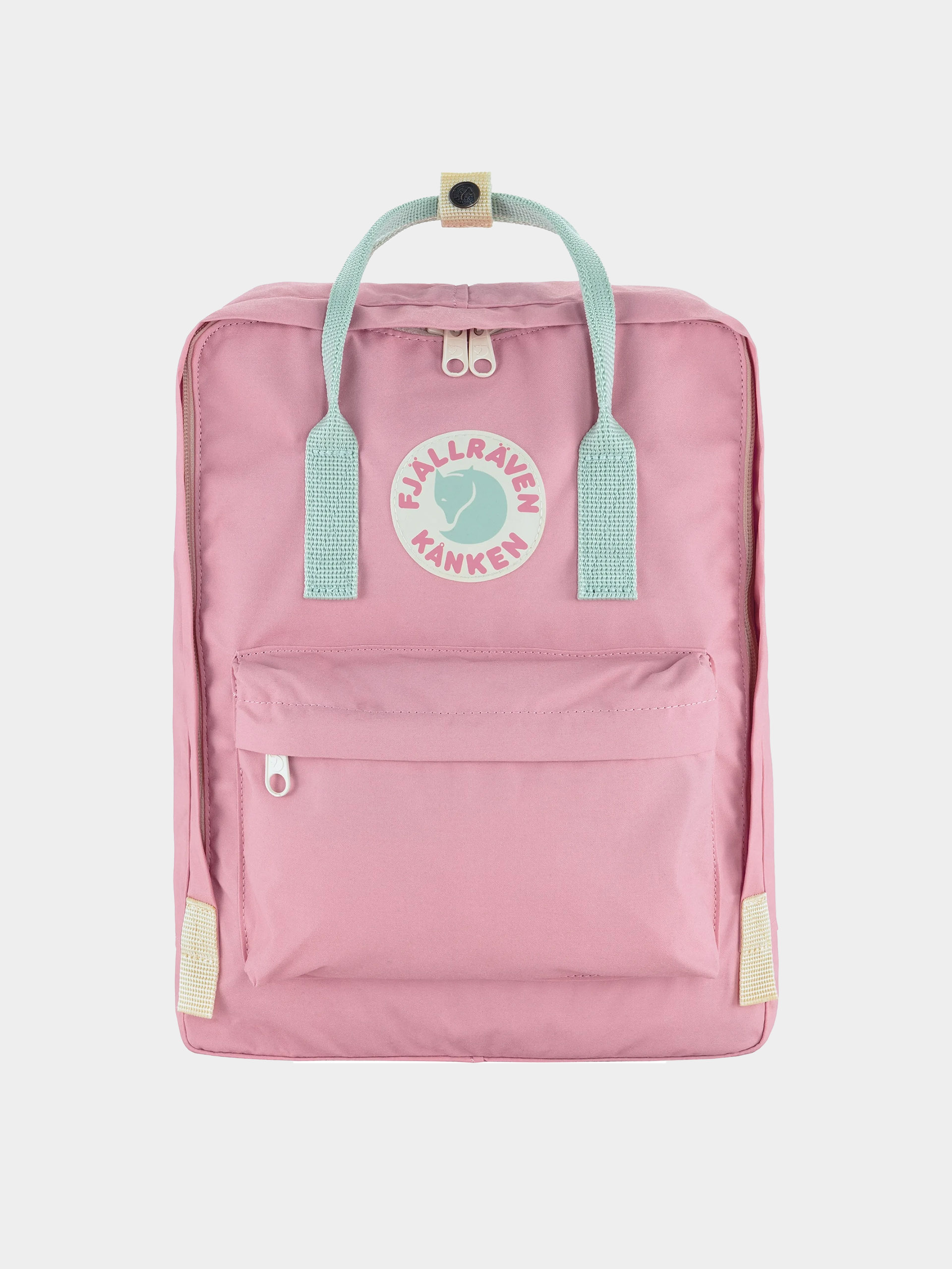 Hátizsák Fjallraven Kanken Koncept (pink/mint green)