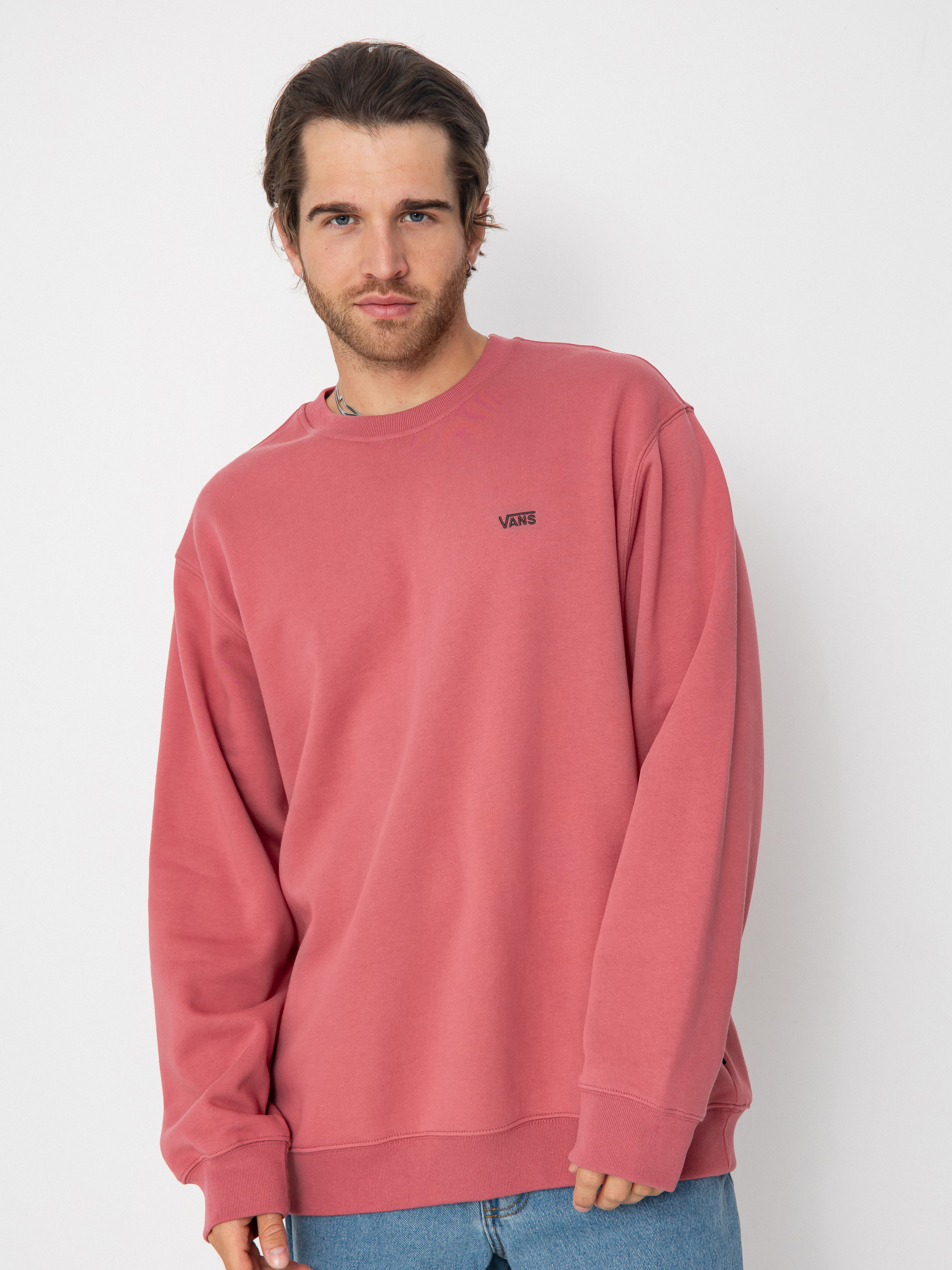 Vans Left Chest II Loose Crew Pulu00f3ver (mauvewood)