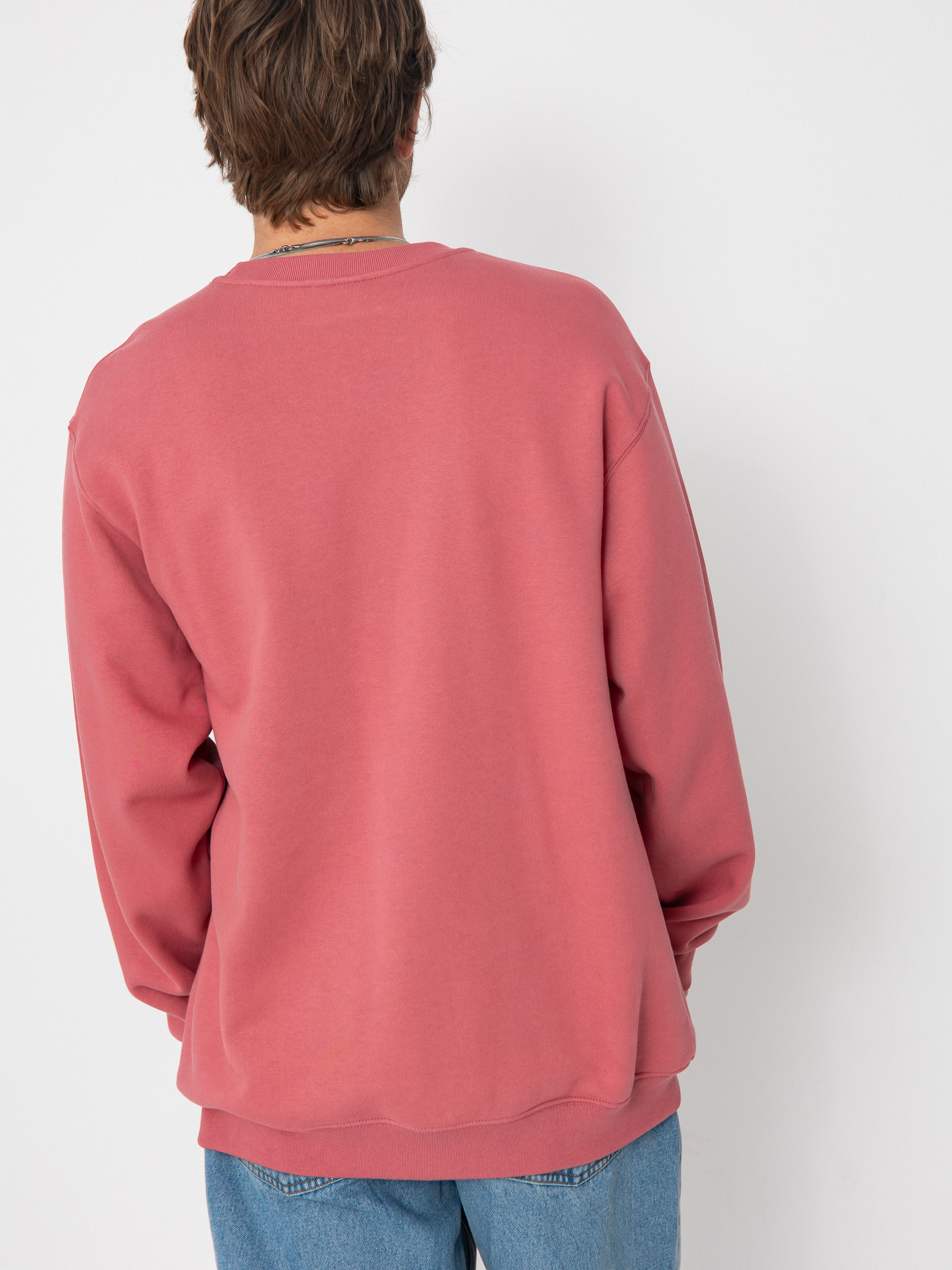 Vans Left Chest II Loose Crew Pulóver (mauvewood)