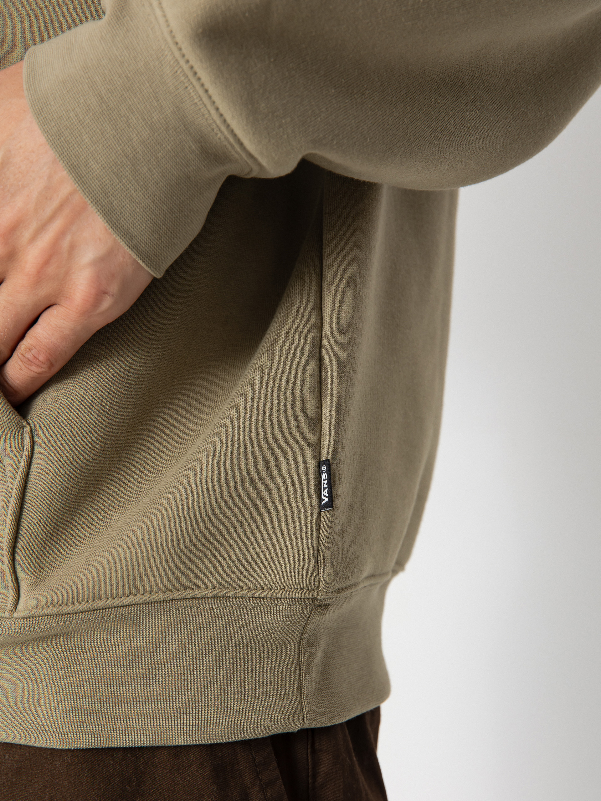 Vans Mte Crestline Logo HD Kapucnis pulóver (bay leaf)