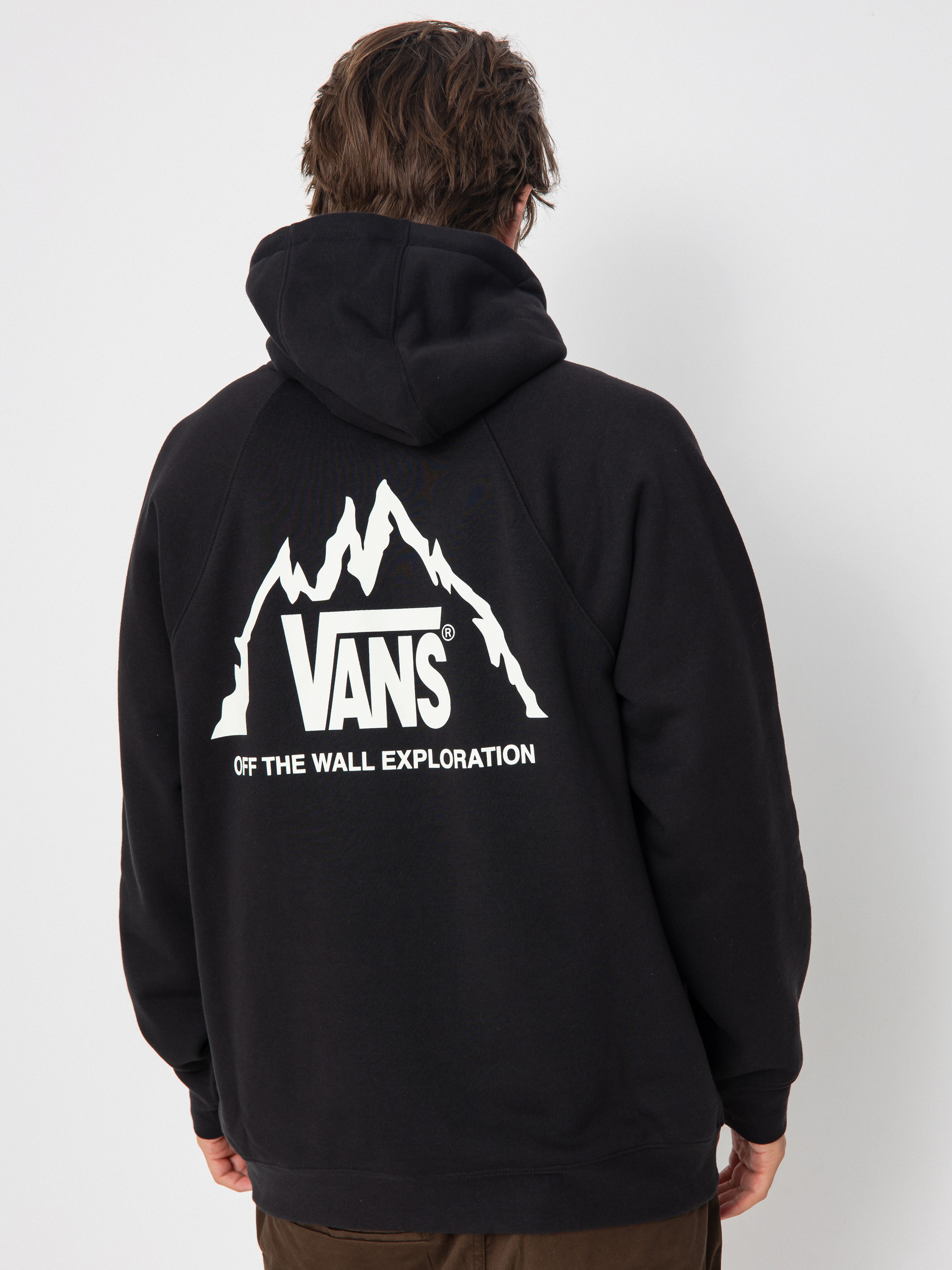 Vans Mte Crestline Logo HD Kapucnis pulóver (black)