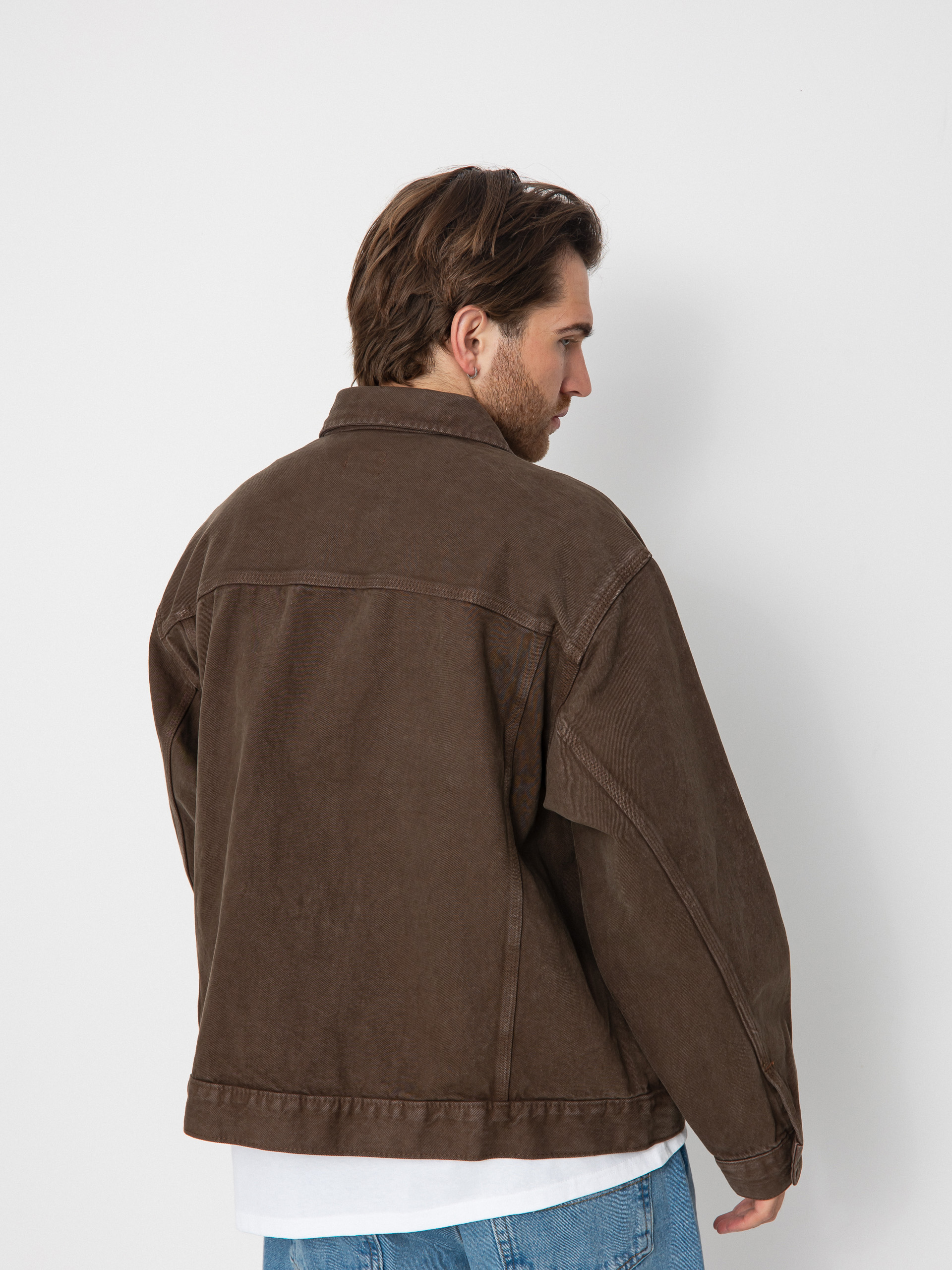 Vans Skate Garage Denim Dzseki (coal brown)