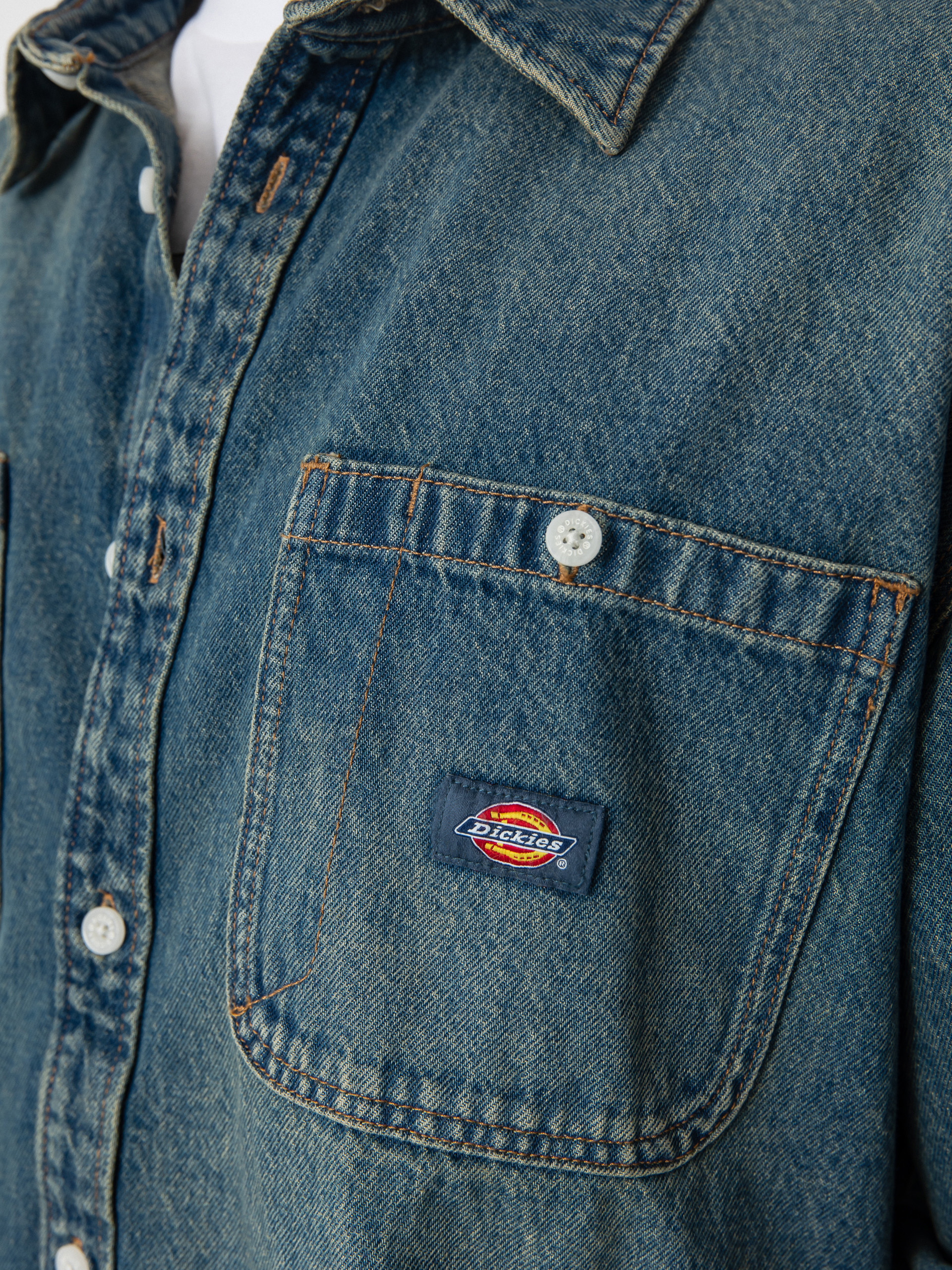 Dickies Mechanic Ing (khaki tinted blue)