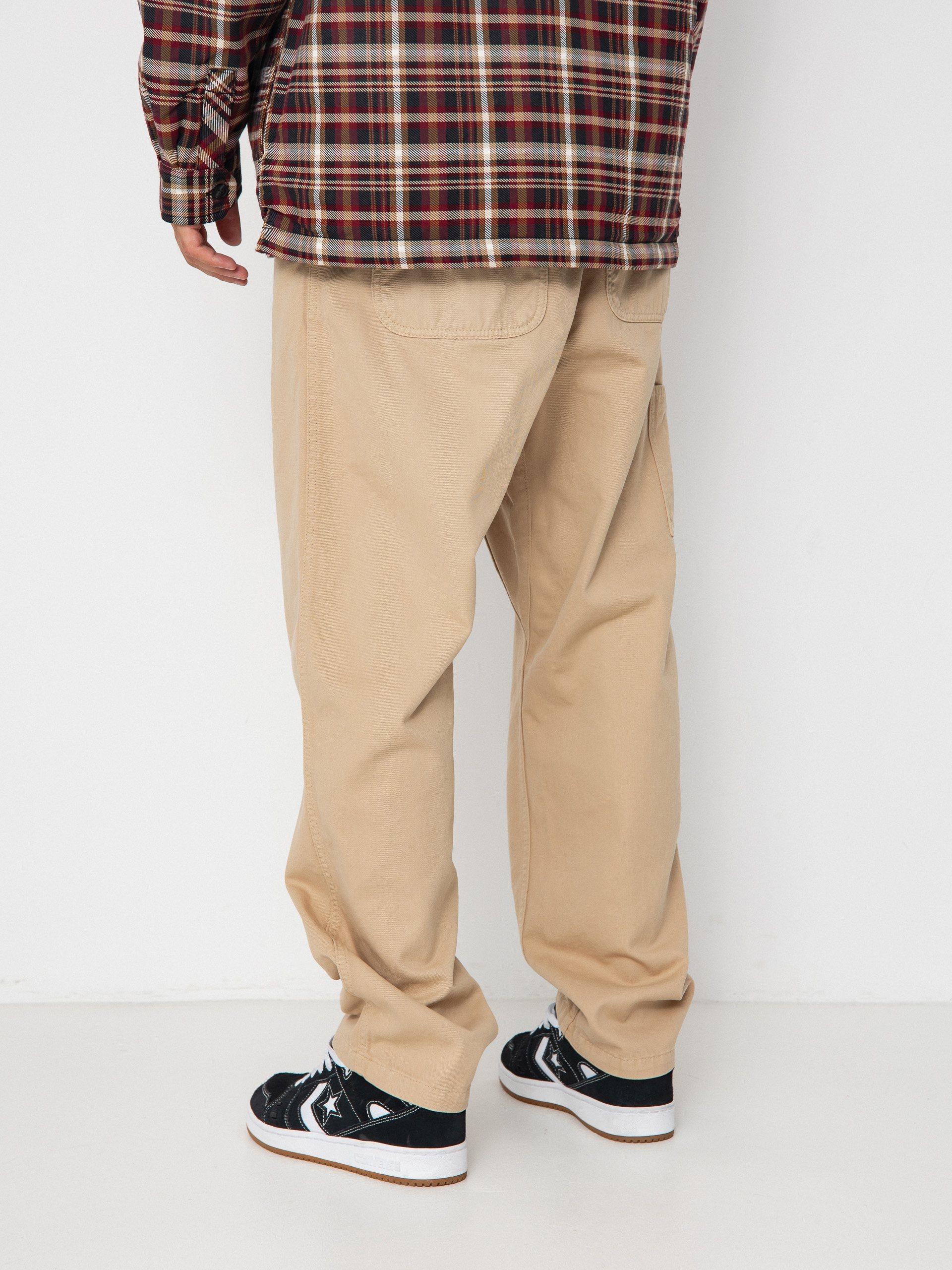 Carhartt WIP Flint Kisnadrág (wall/garment dyed)