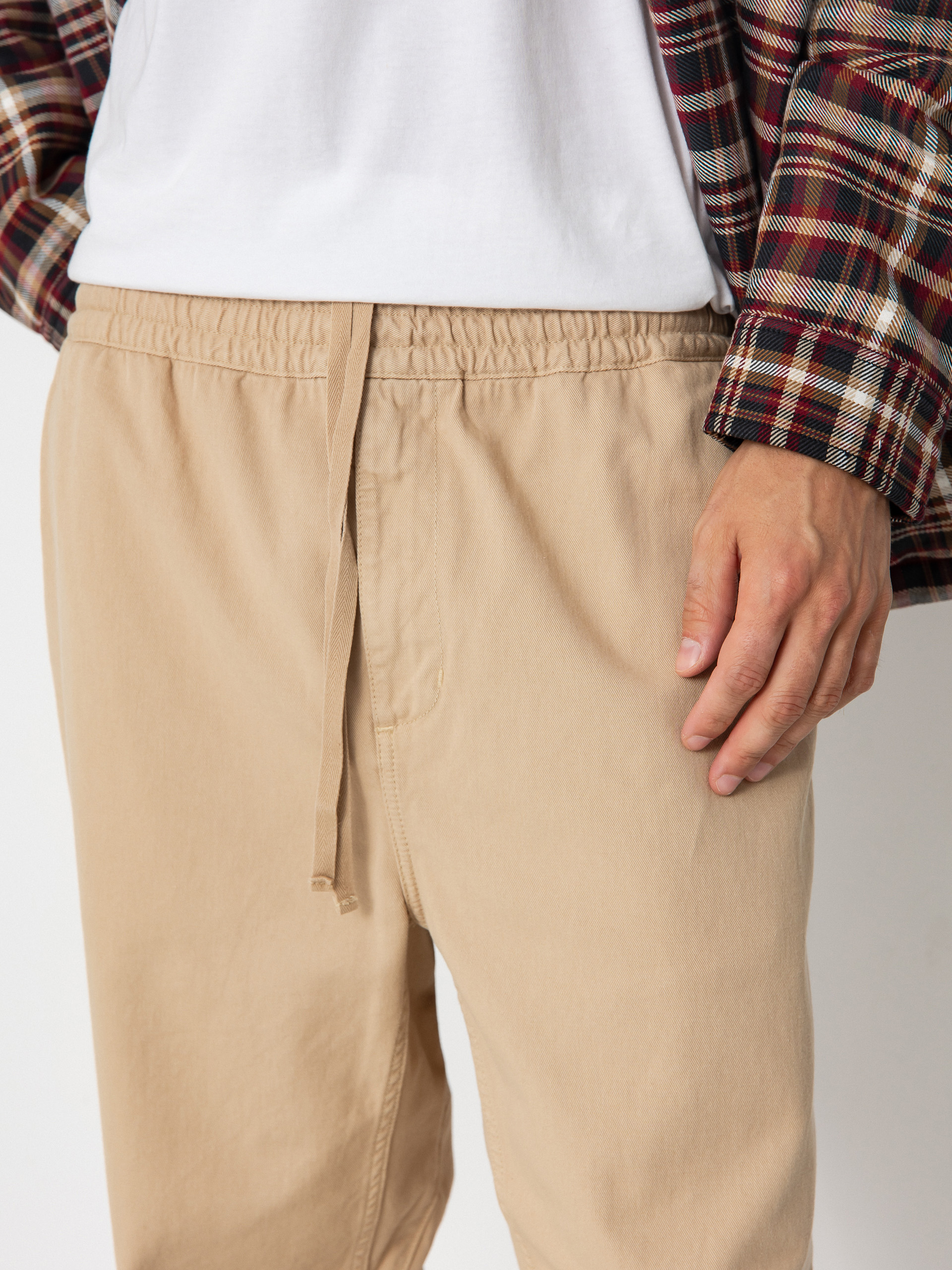 Carhartt WIP Flint Kisnadrág (wall/garment dyed)