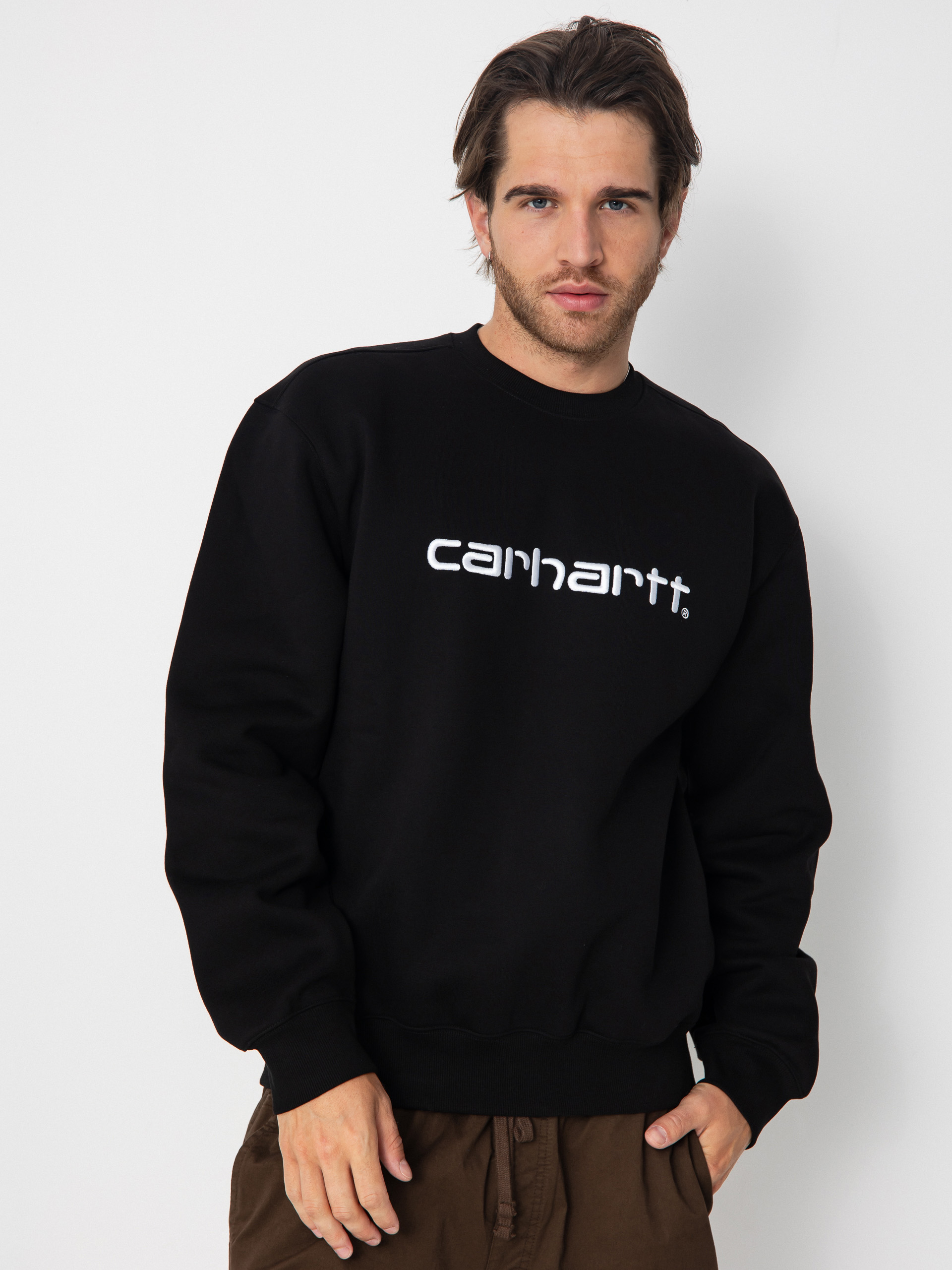 Carhartt WIP Carhartt Pulu00f3ver (black/white)