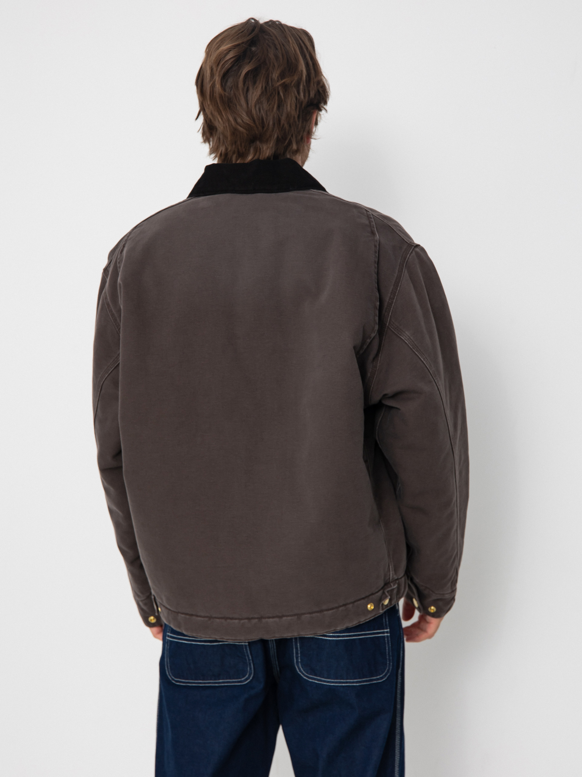 Carhartt WIP OG Detroit Dzseki (tobacco/black/stone canvas)