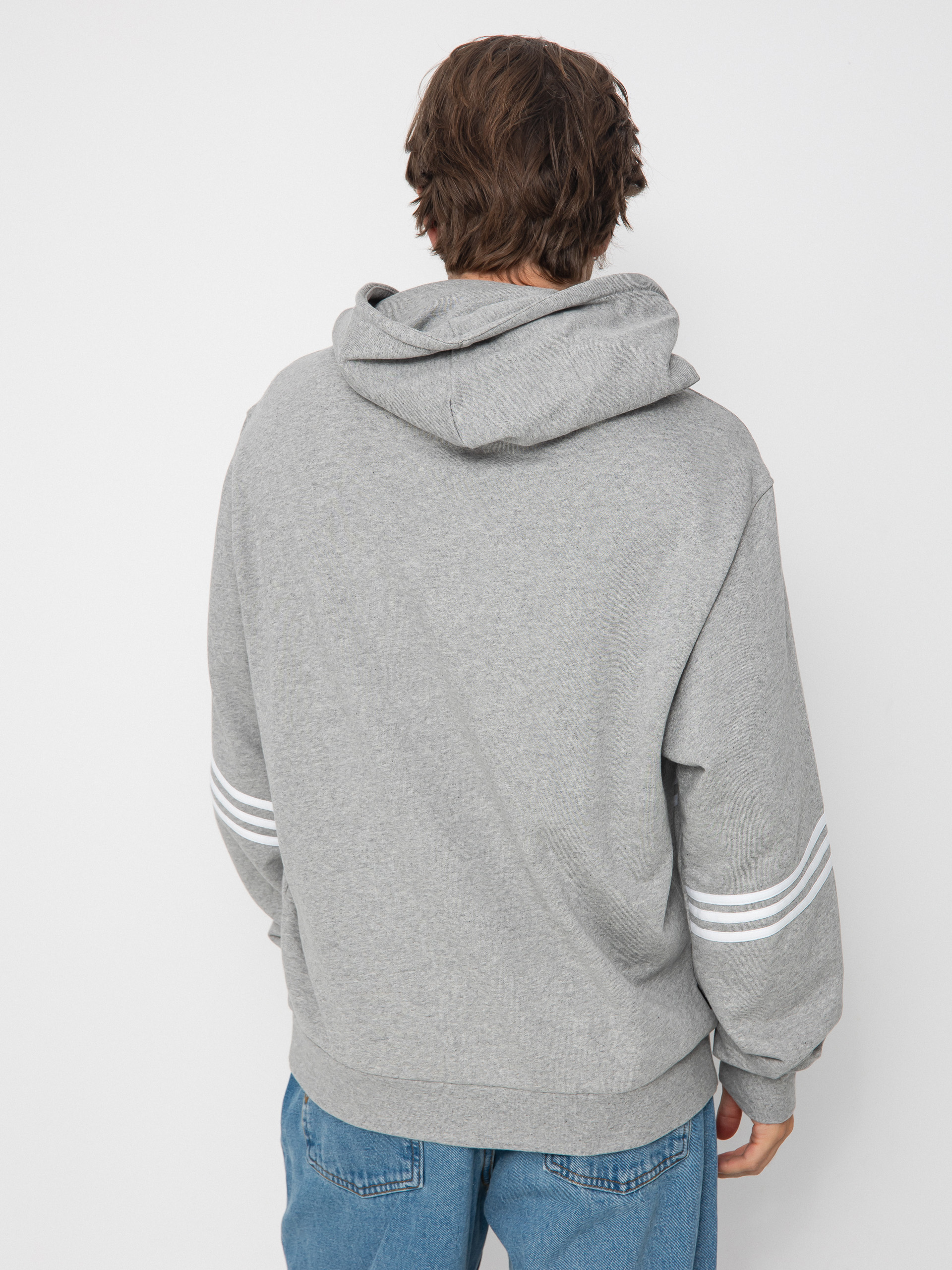 adidas Classic HD Kapucnis pulóver (mgreyh/white)