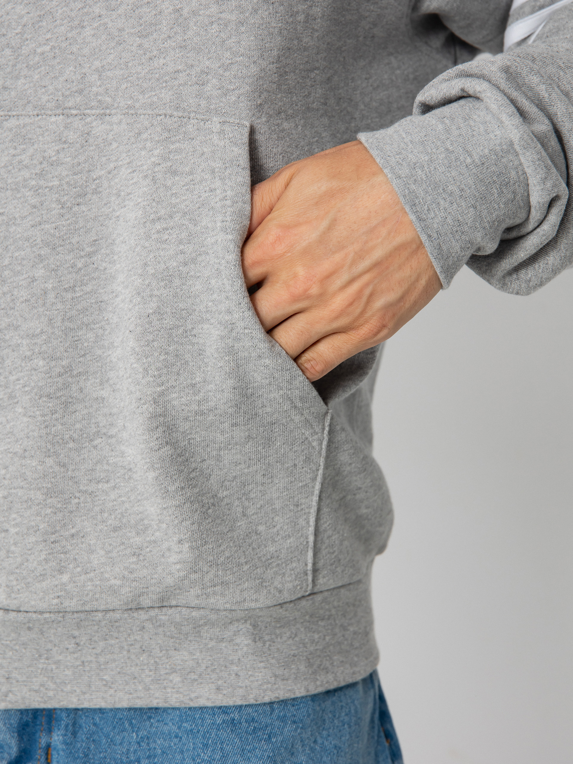 adidas Classic HD Kapucnis pulóver (mgreyh/white)