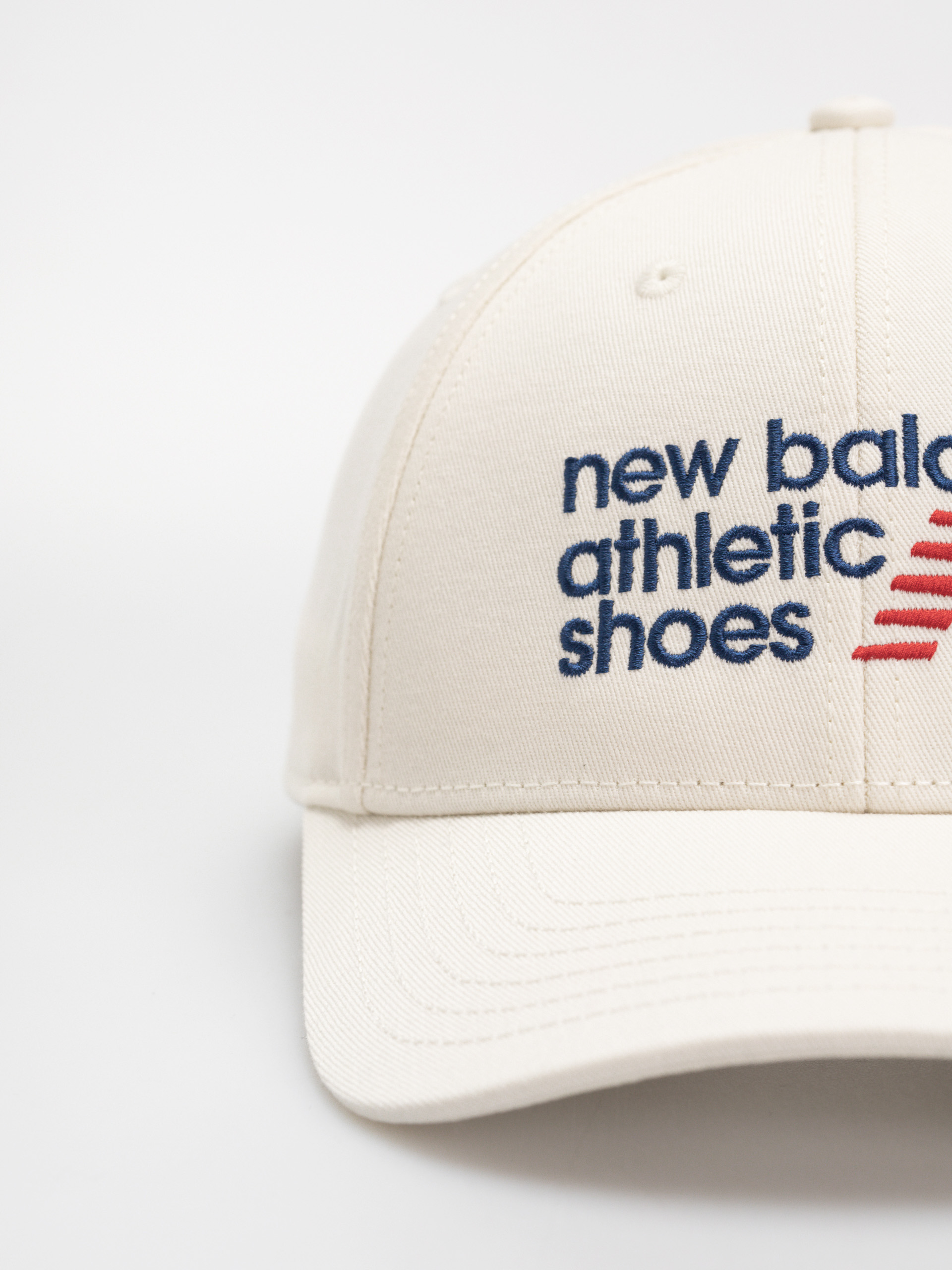 New Balance 6 Panel Athletics Structured Baseball sapka (white)