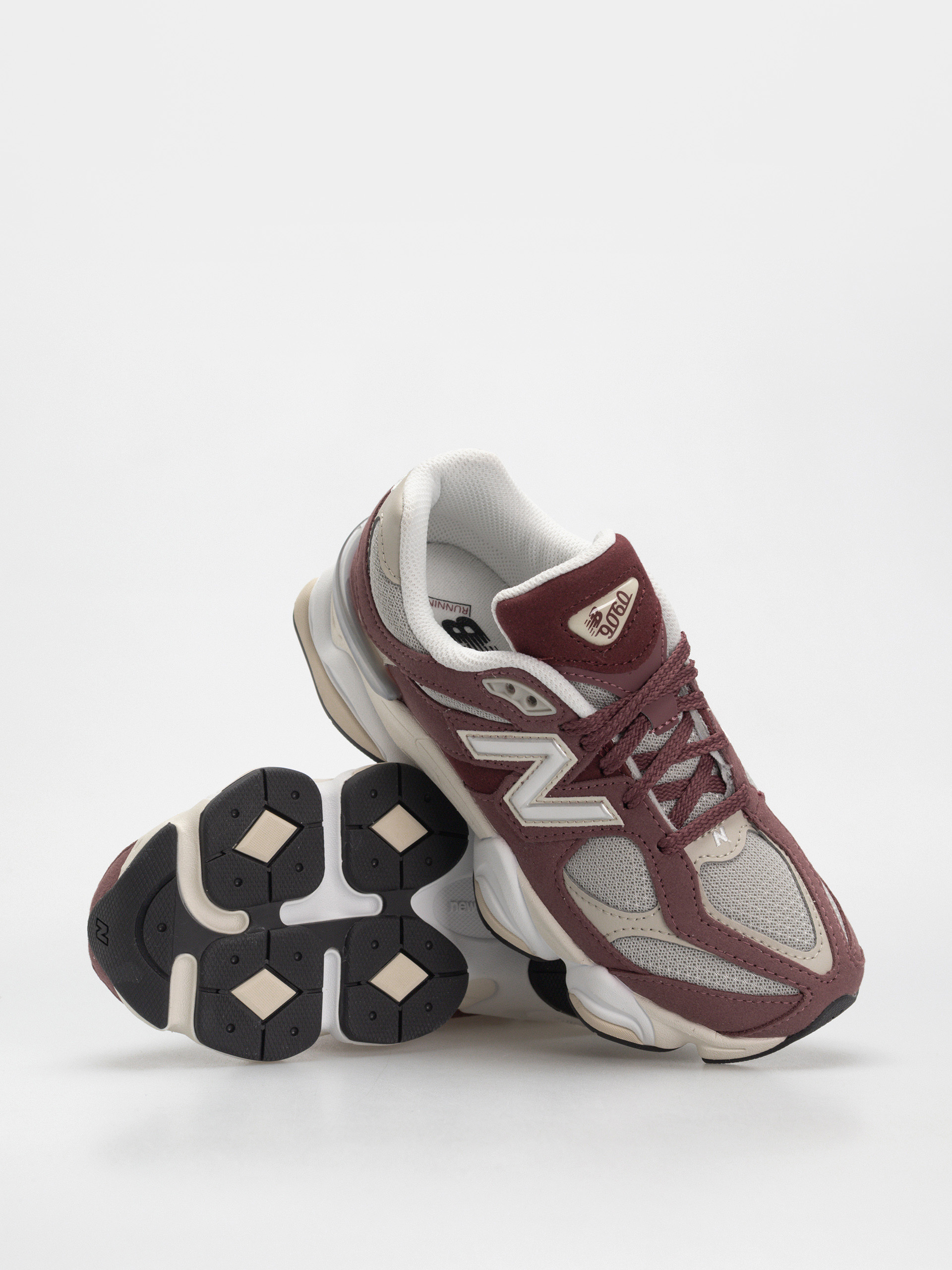 New Balance 9060 JR Cipők (washed burgundy)