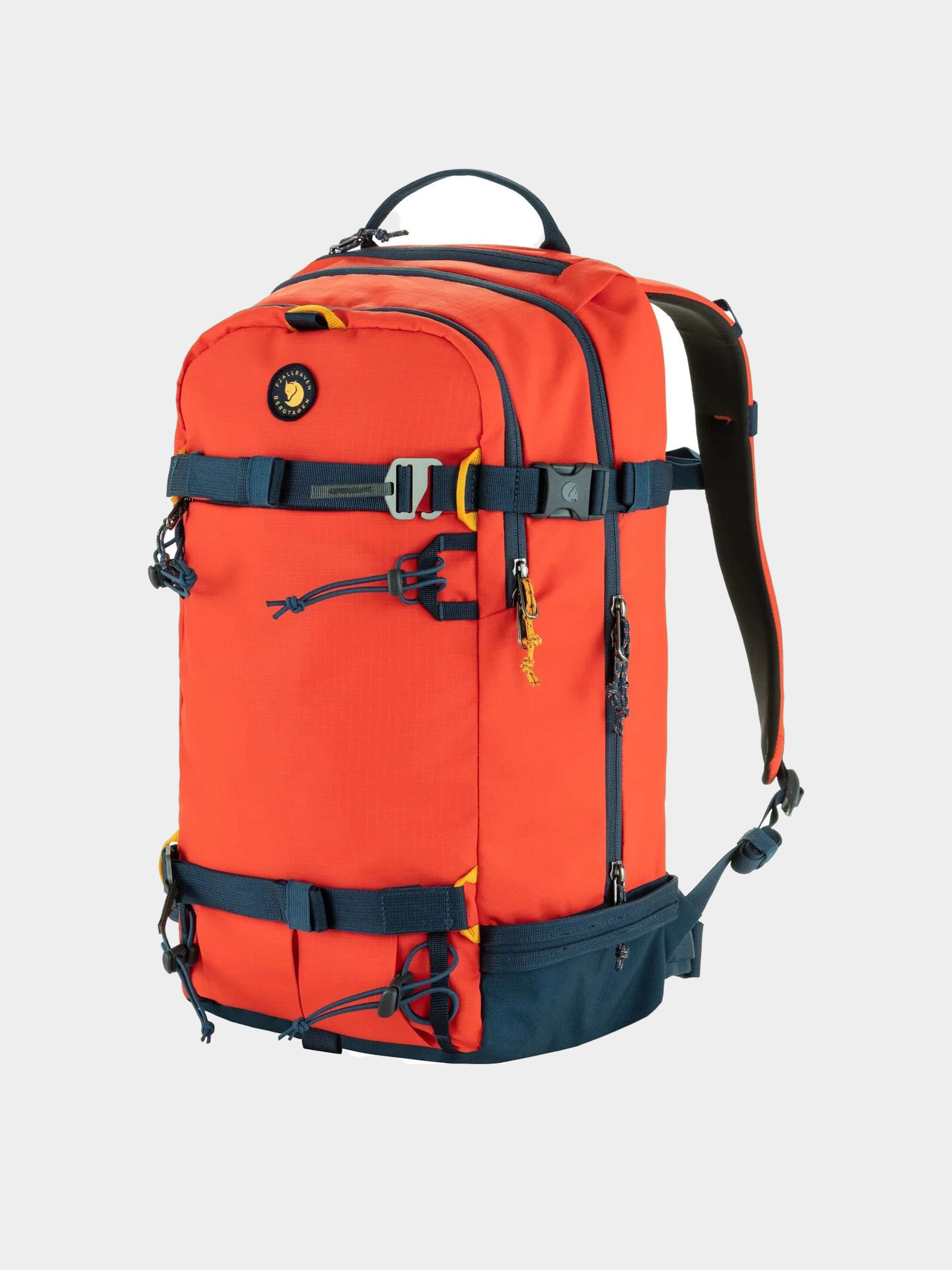 Hátizsák Fjallraven Bergtagen Touring 22 (flame orange/mountain blue)