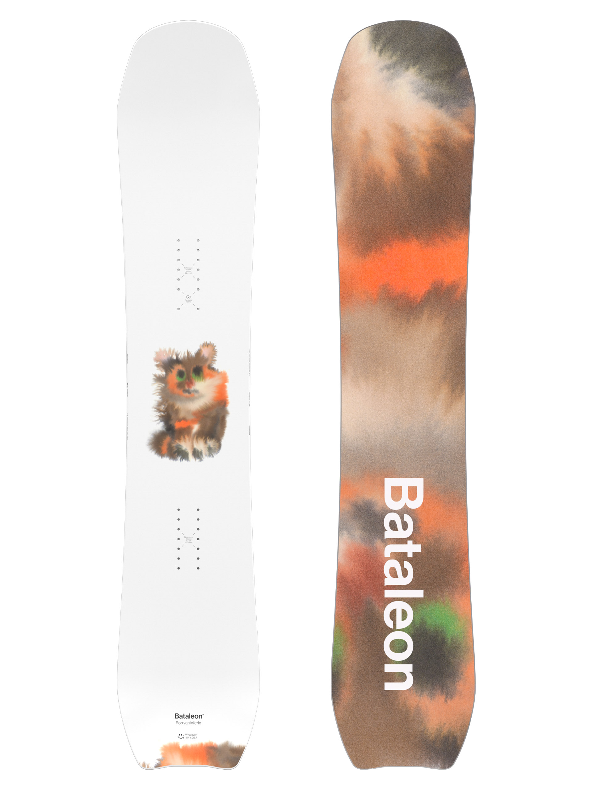 Snowboard Bataleon Whatever X Rop van Mierlo (animal 2)