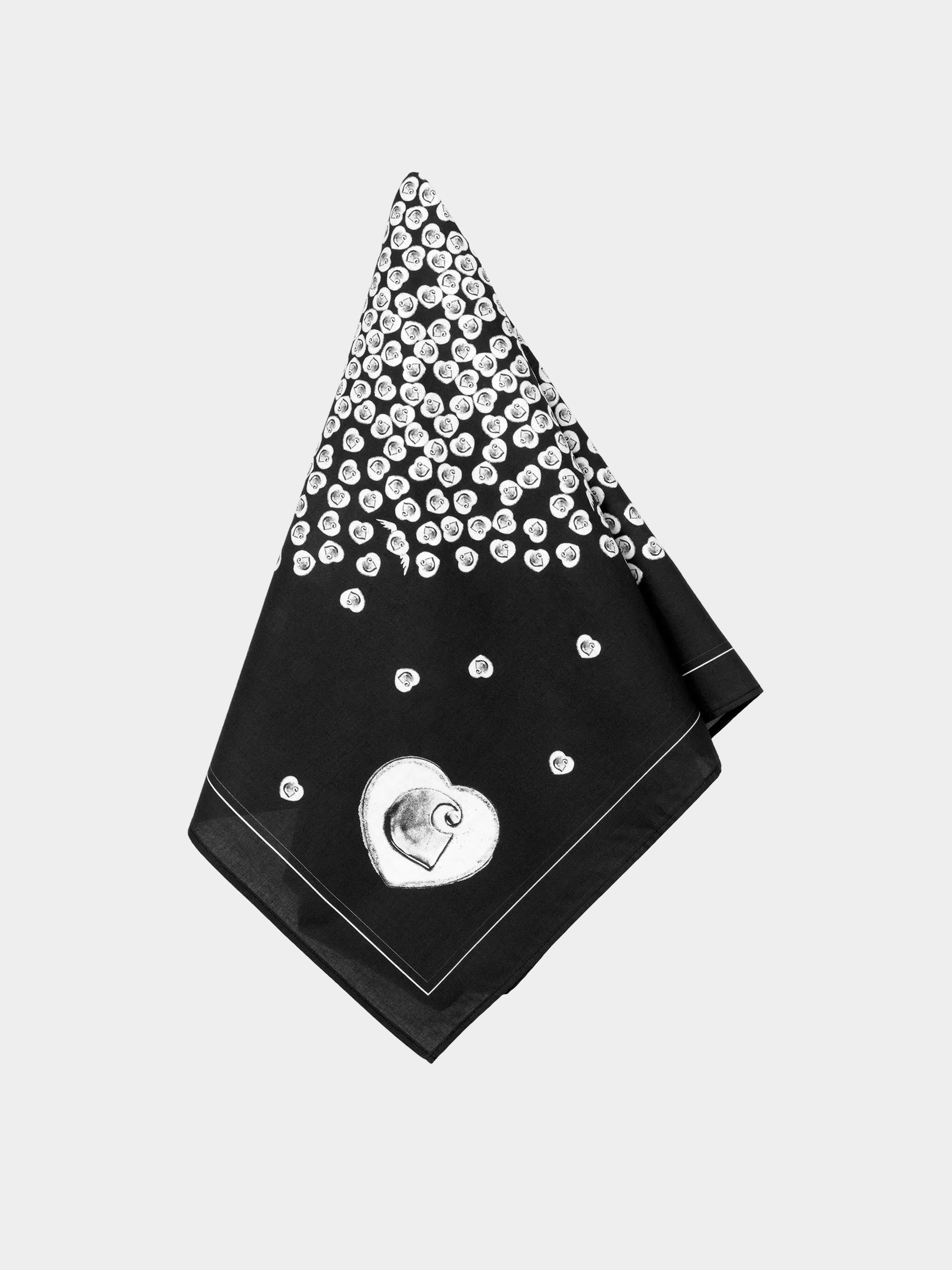 Bandana Carhartt WIP Heart to Hartt (black)