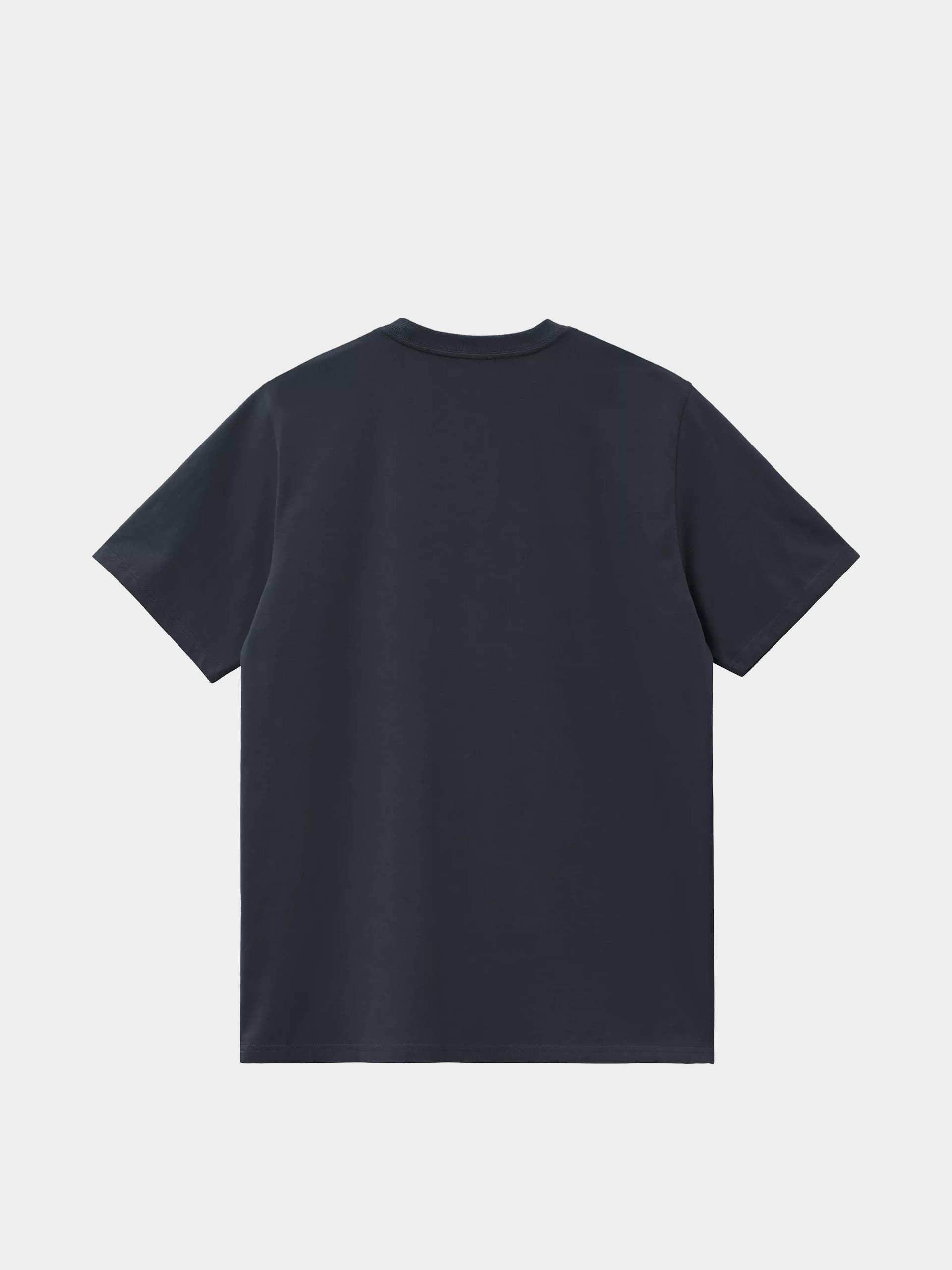Póló Carhartt WIP Script (deep night/palisander)