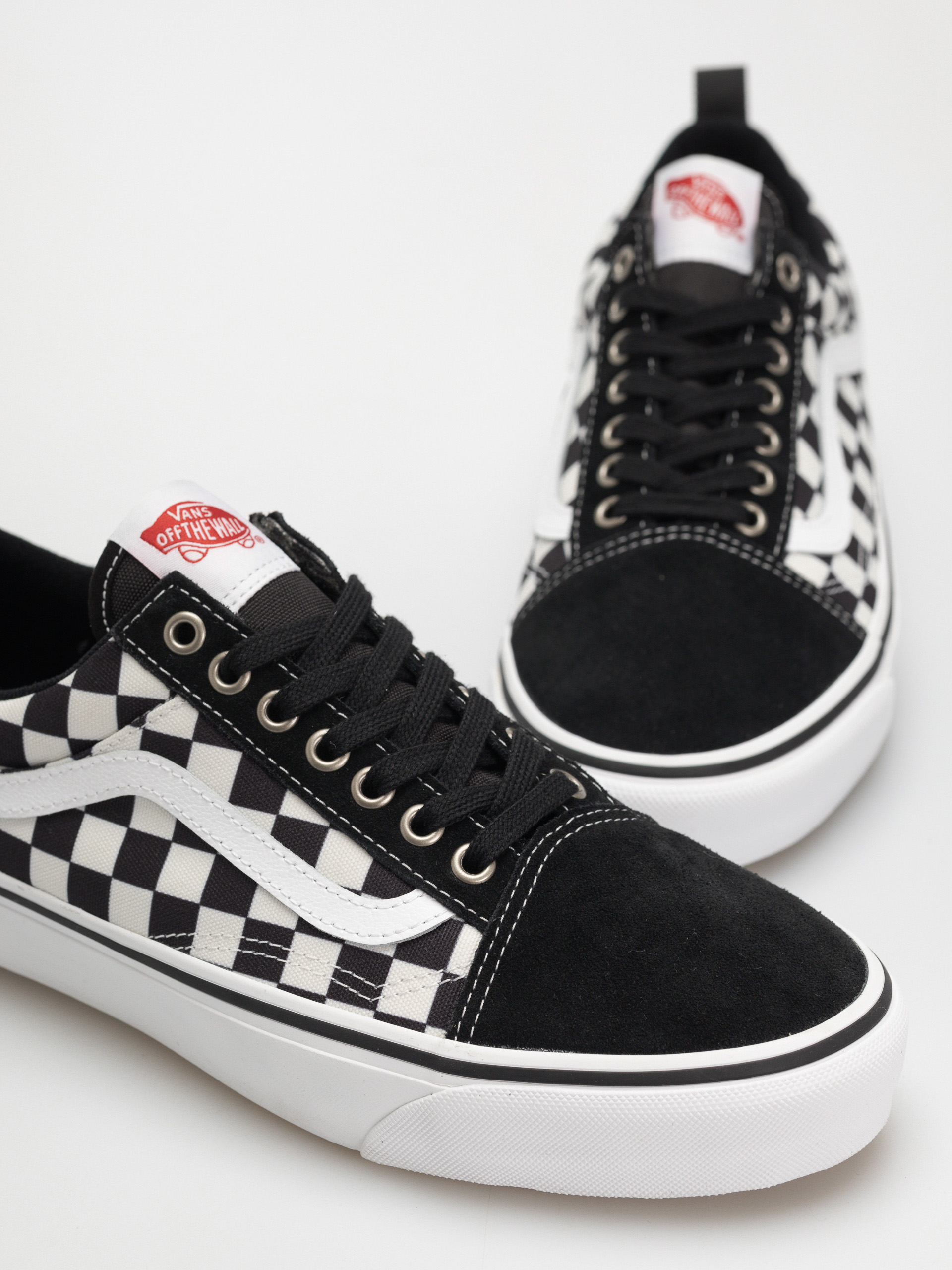 Vans Mte Old Skool Insulated Cipők (black/white checker)