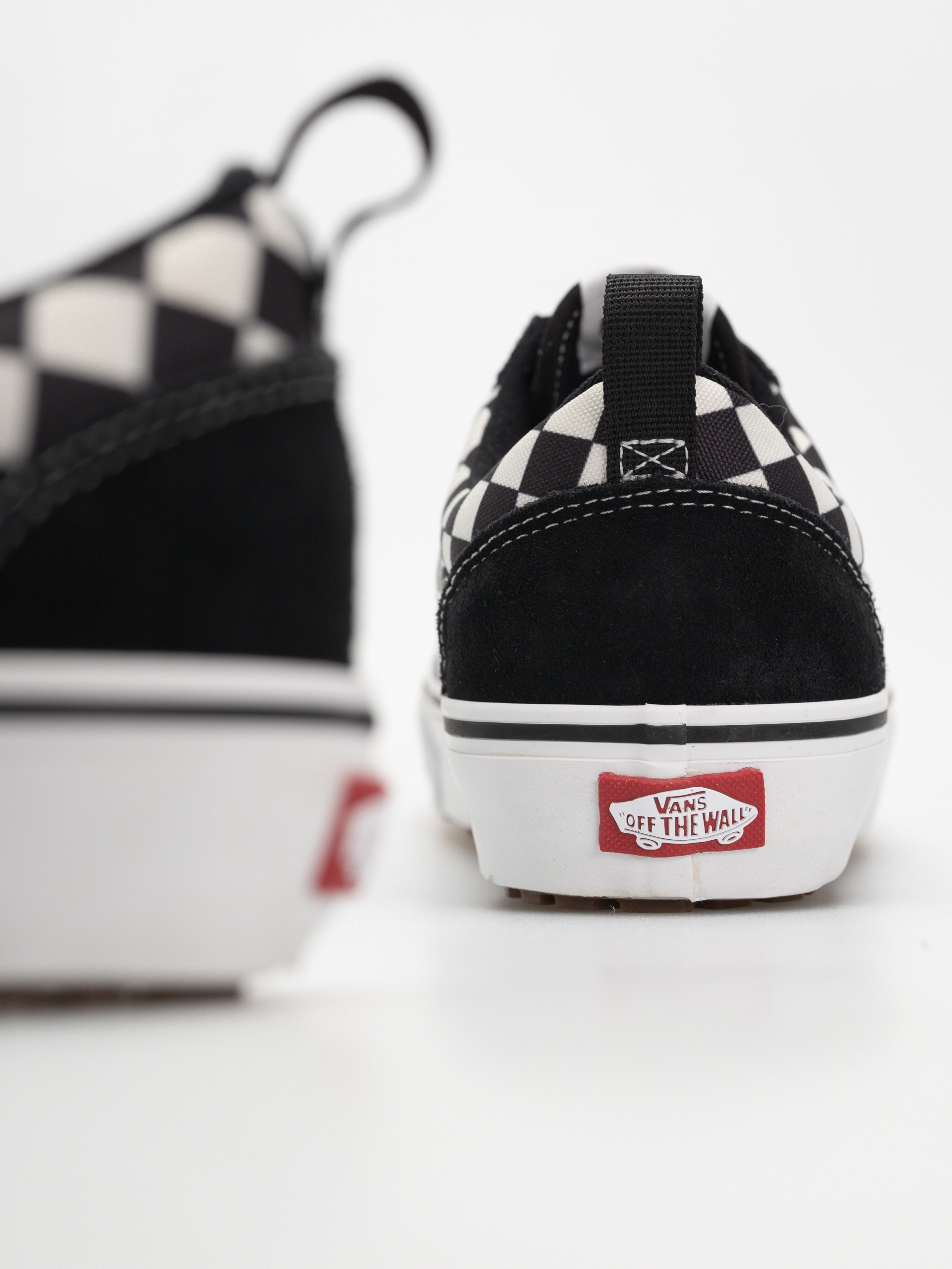 Vans Mte Old Skool Insulated Cipők (black/white checker)