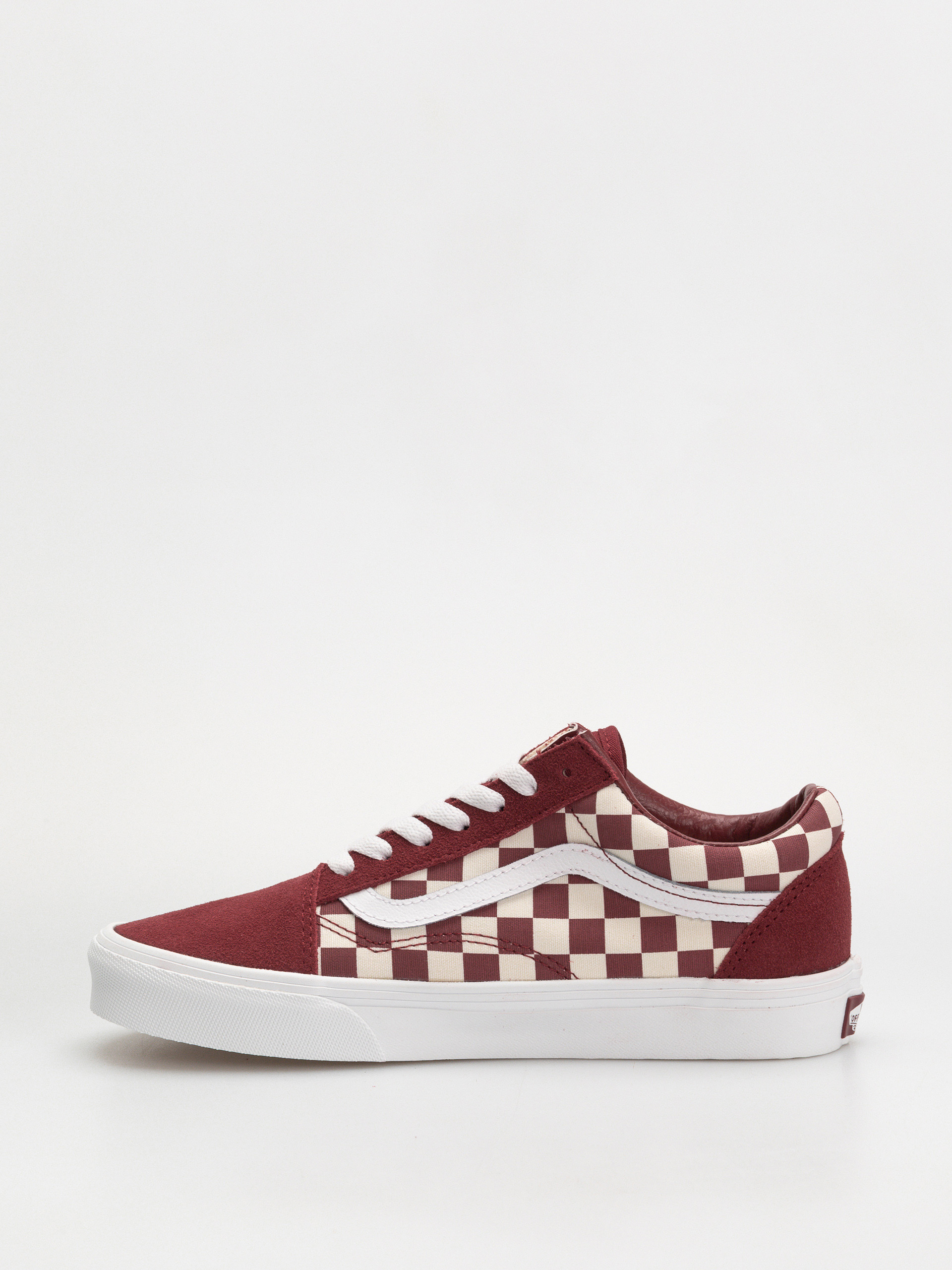 Vans Old Skool Cipők (checkerboard red/white)