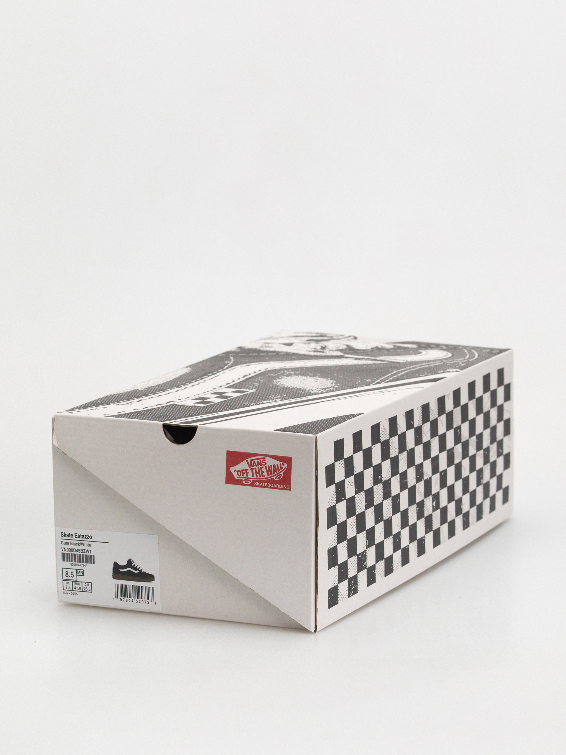 Vans Skate Estazzo Cipők (gum black/white)