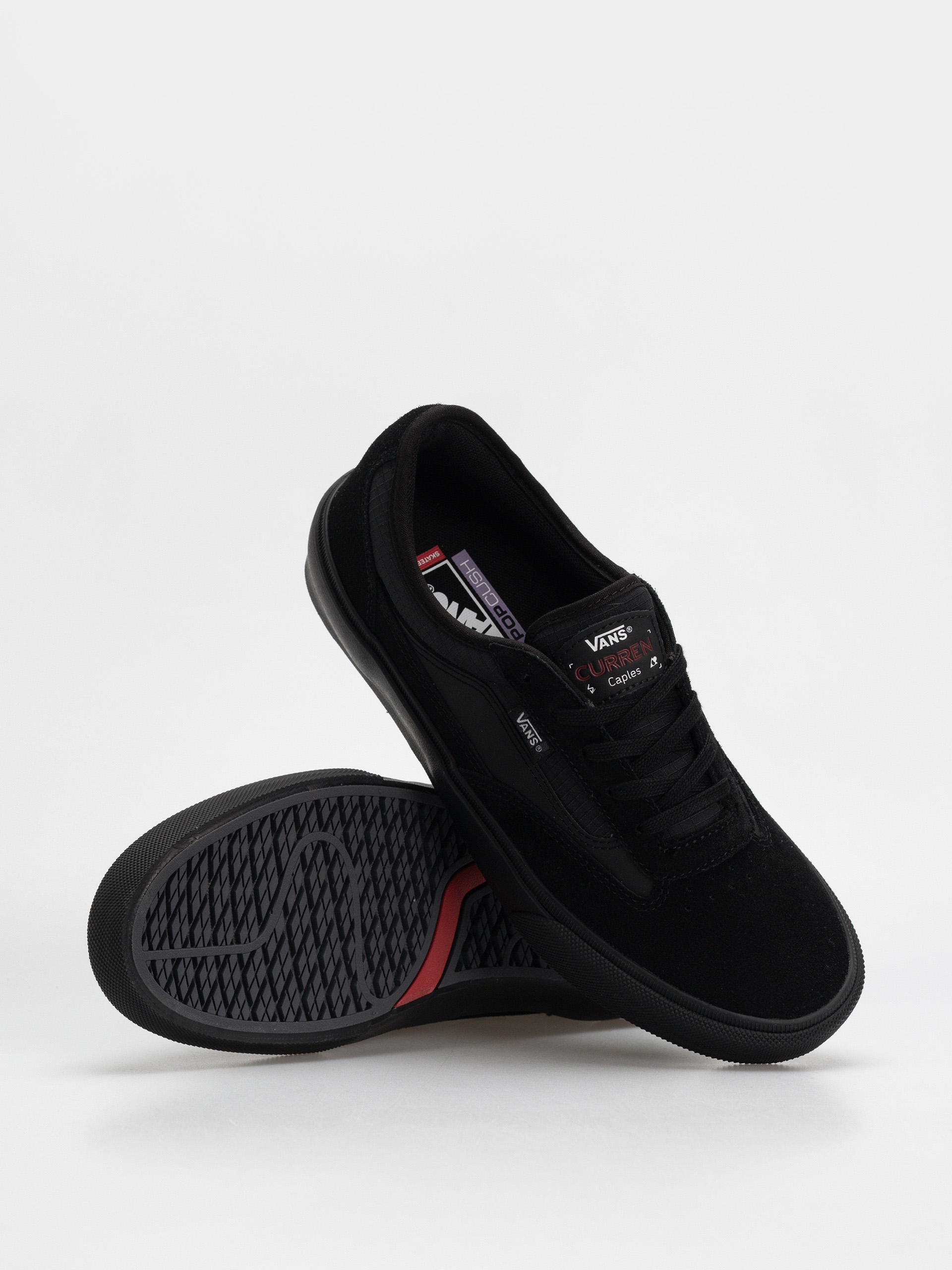 Vans Skate Curren Caples Cipők (black/black)