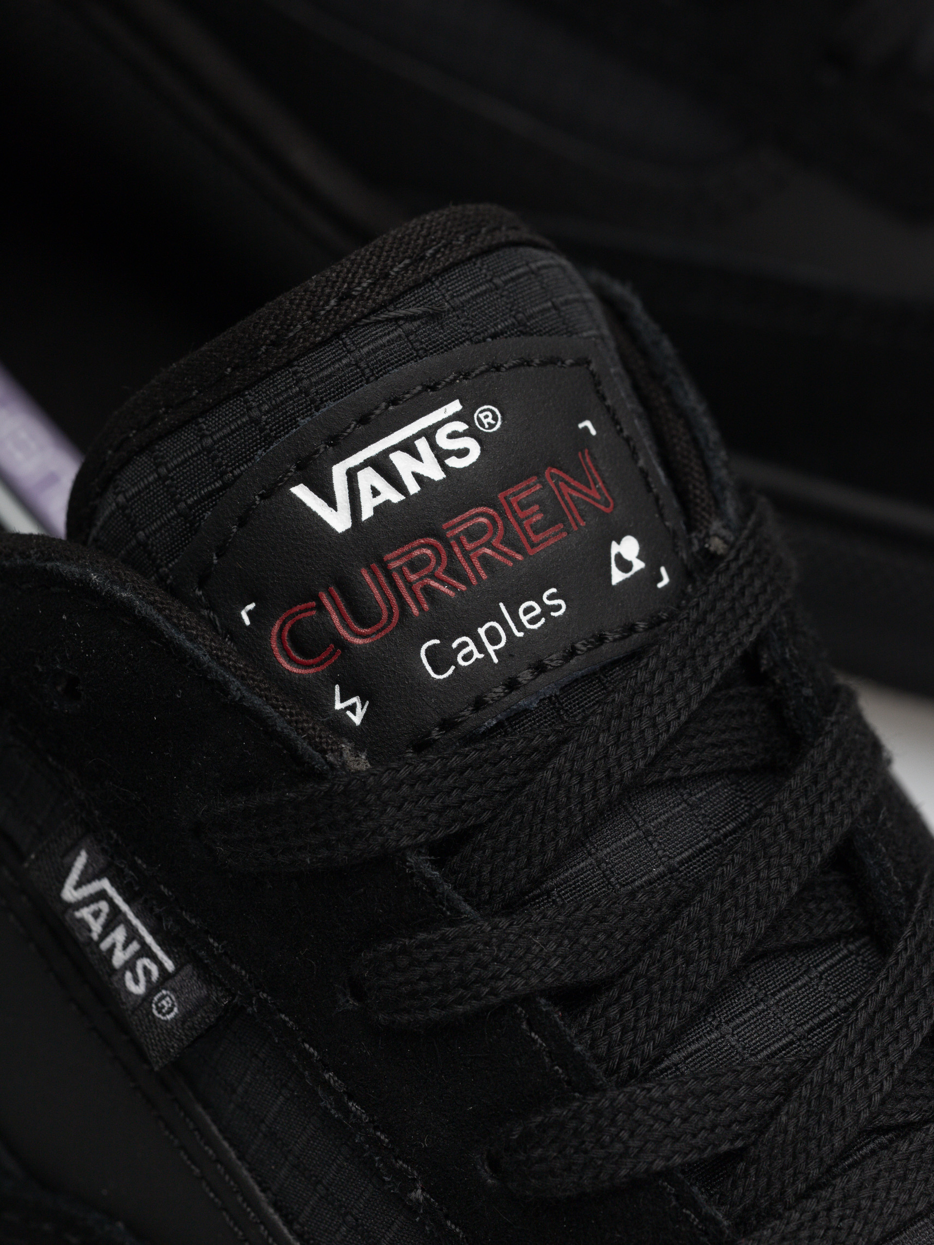 Vans Skate Curren Caples Cipők (black/black)
