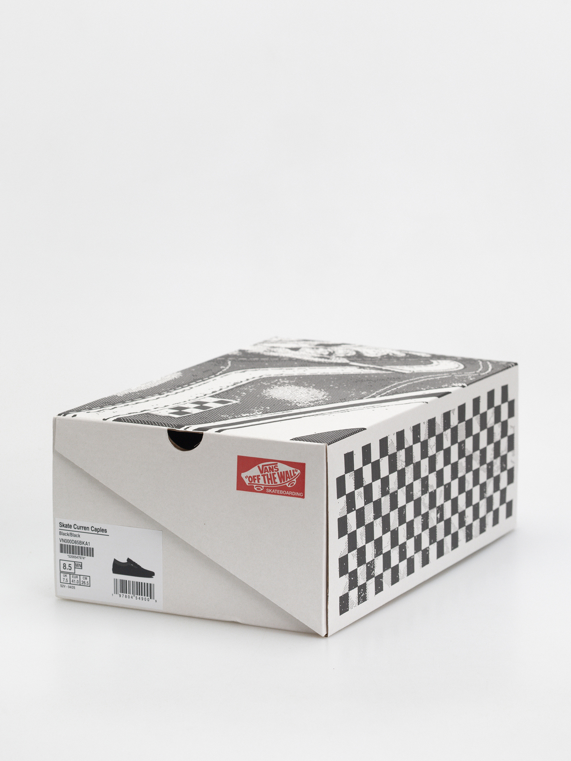 Vans Skate Curren Caples Cipők (black/black)