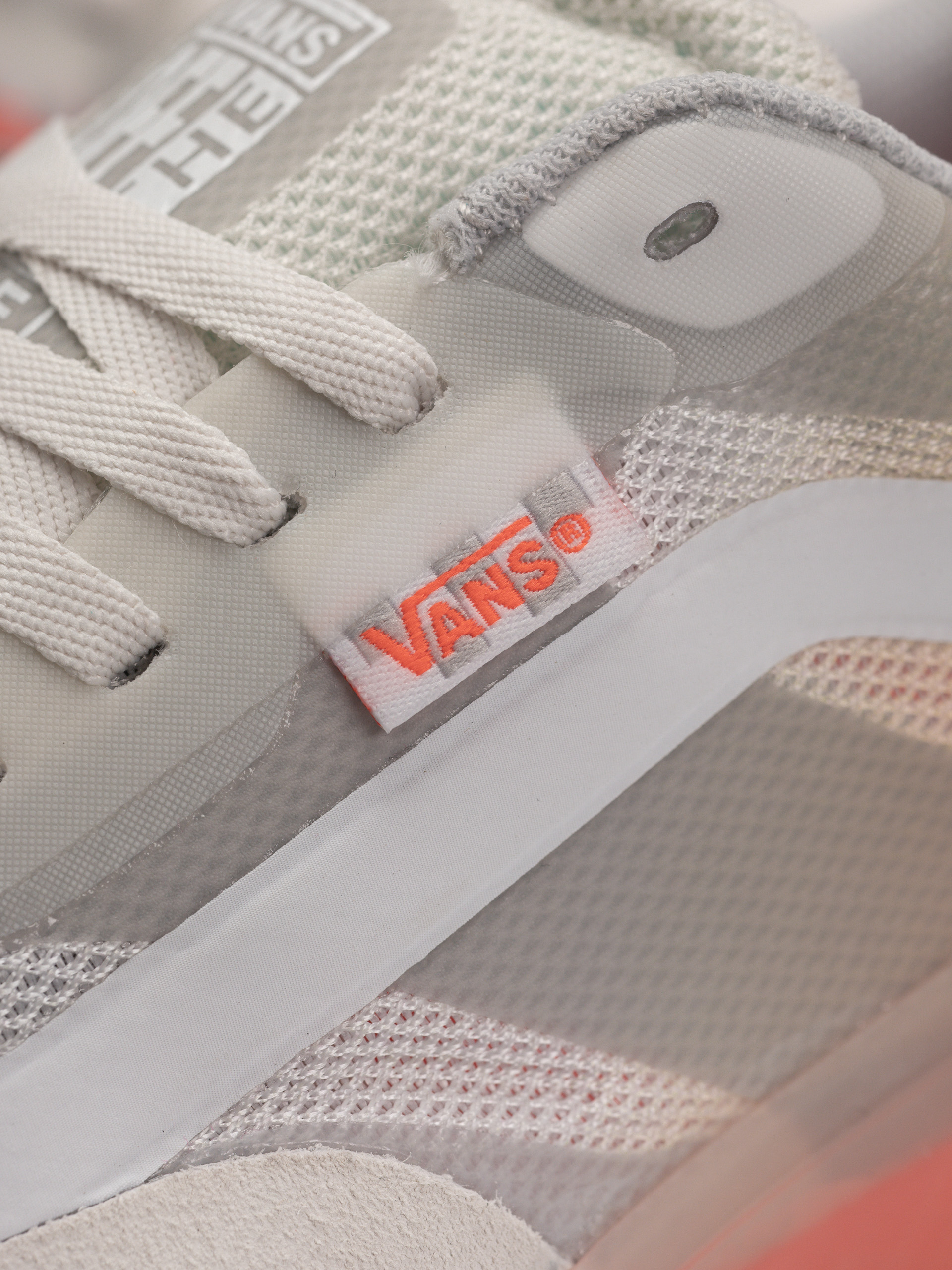 Vans Skate Ave 2.0 Cipők (fade white/orange)