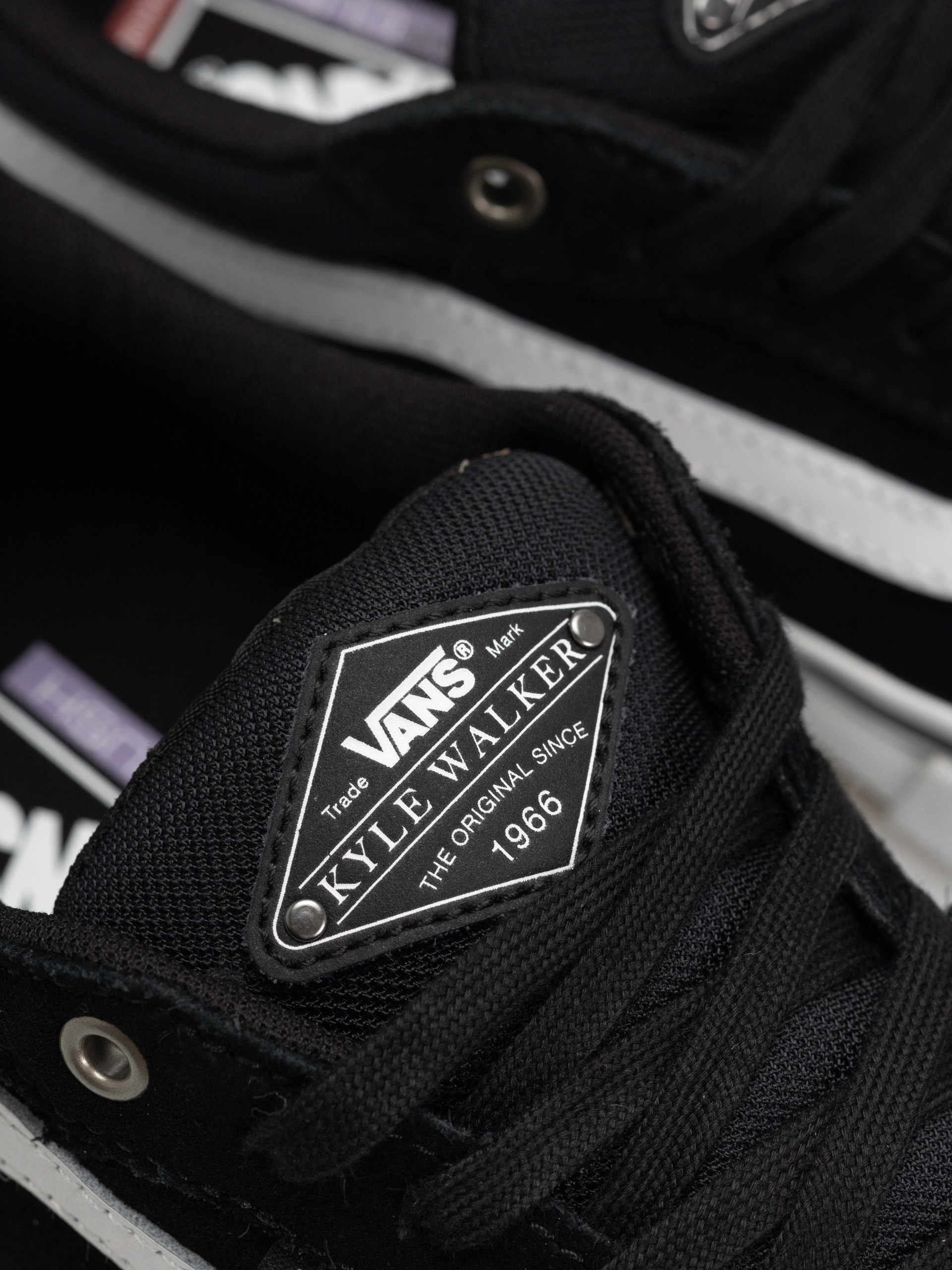 Vans Skate Kyle Walker Wafflecup Cipők (black/white)