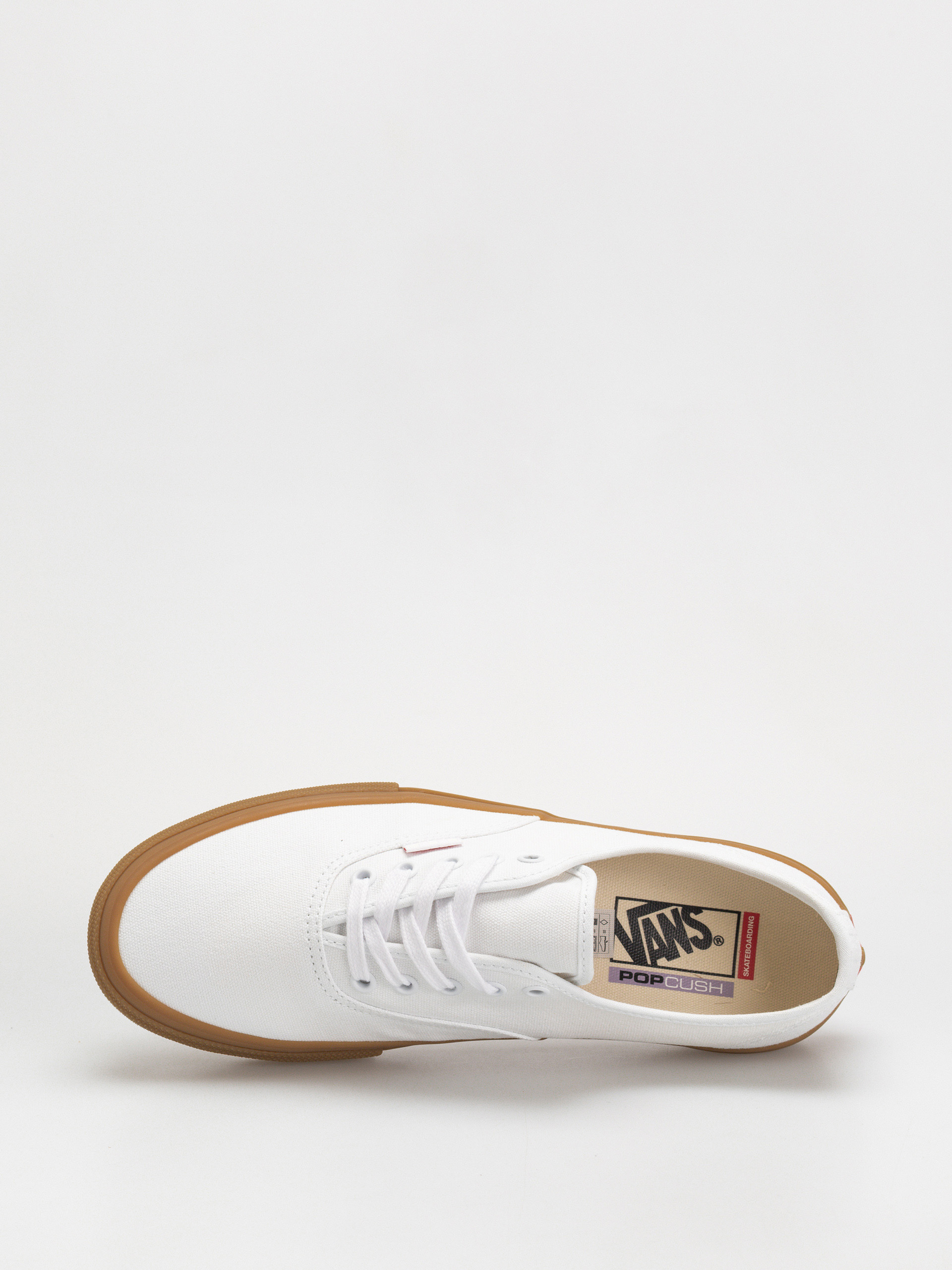 Vans Skate Authentic Cipők (white/gum)