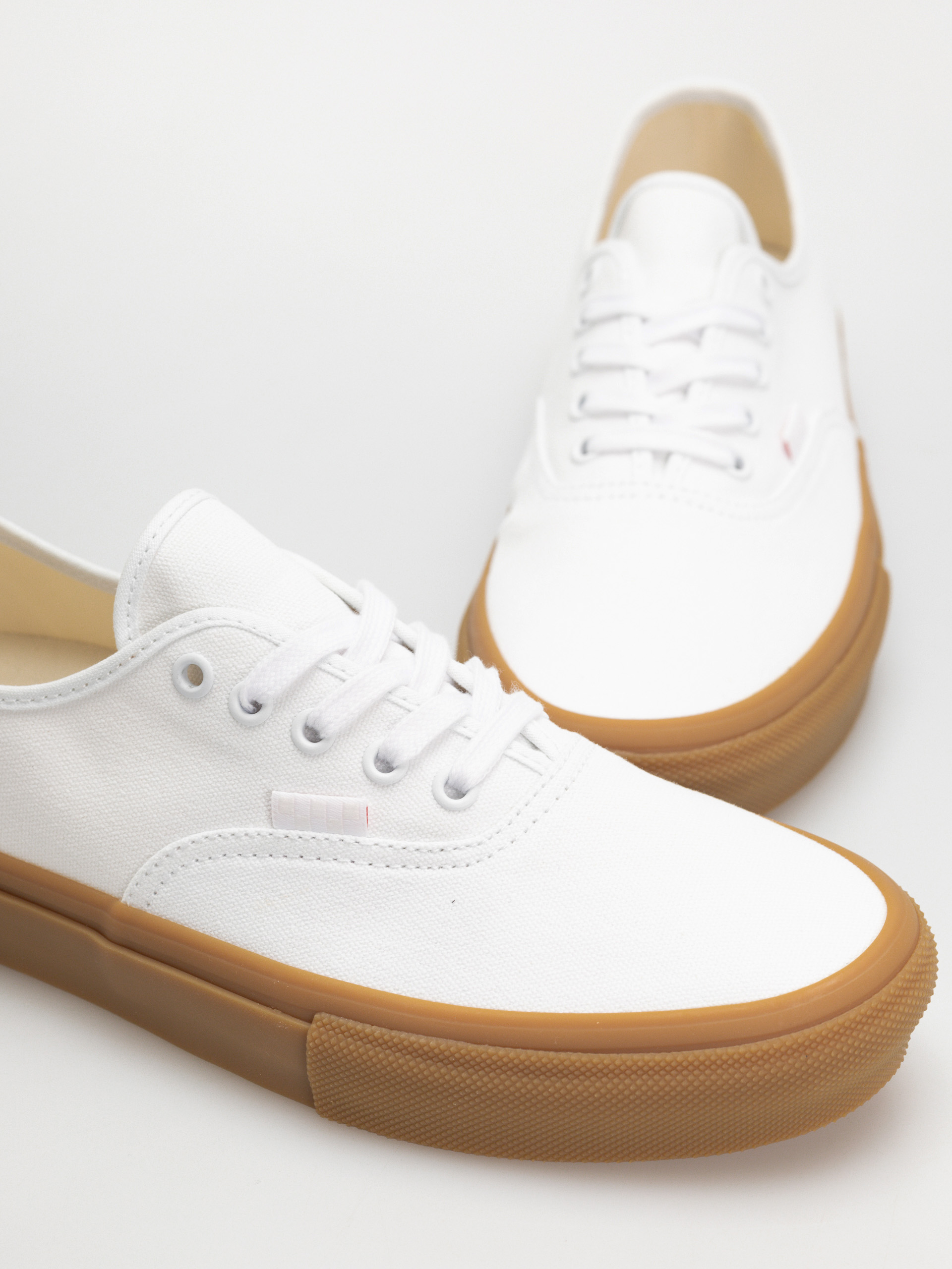 Vans Skate Authentic Cipők (white/gum)