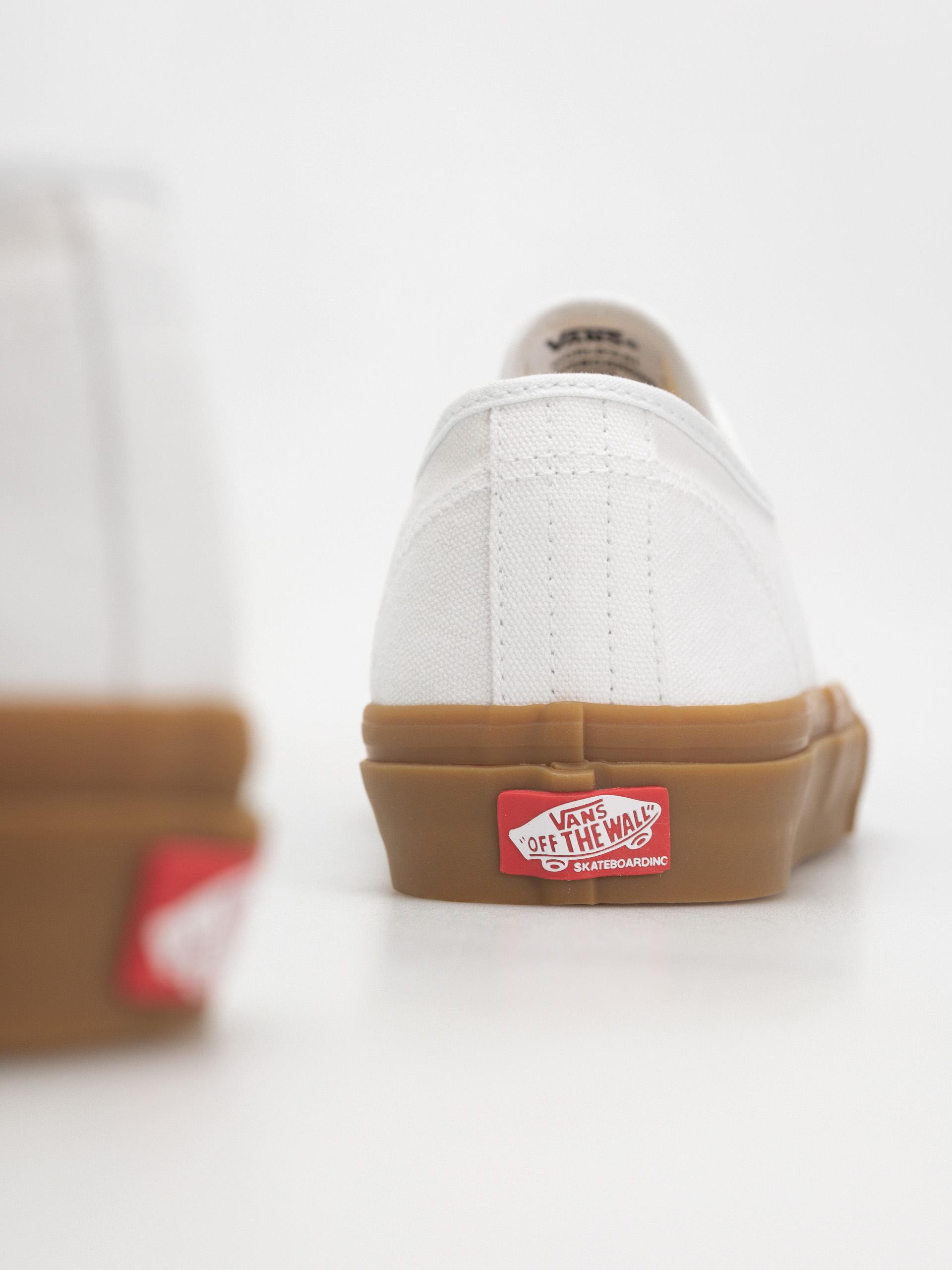 Vans Skate Authentic Cipők (white/gum)