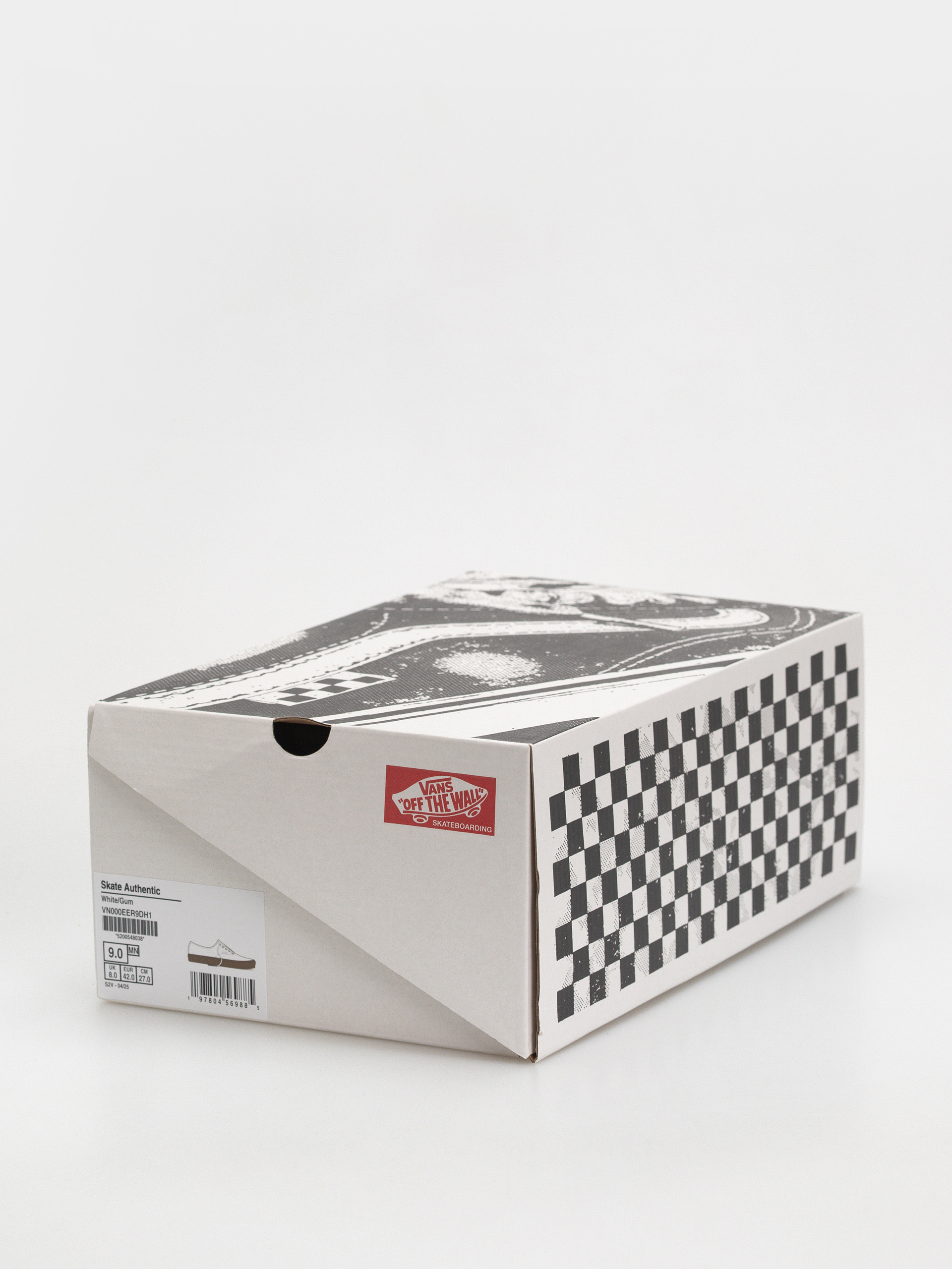 Vans Skate Authentic Cipők (white/gum)