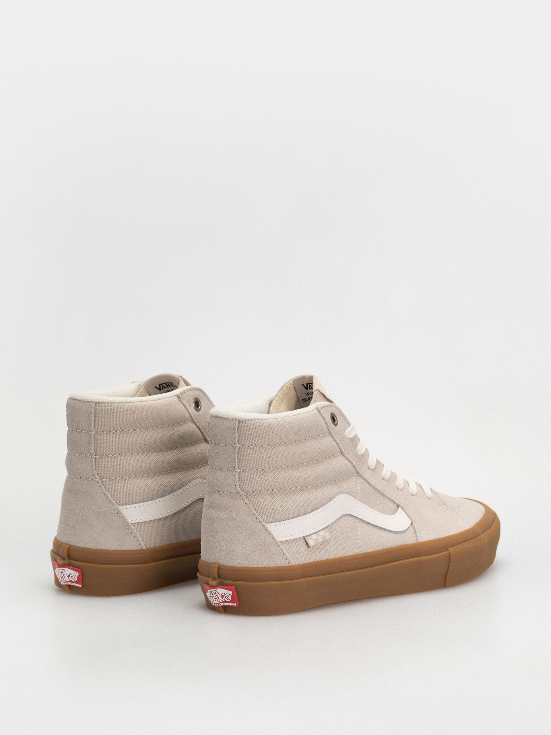 Vans Skate Sk8 Hi Cipők (light gray/gum)