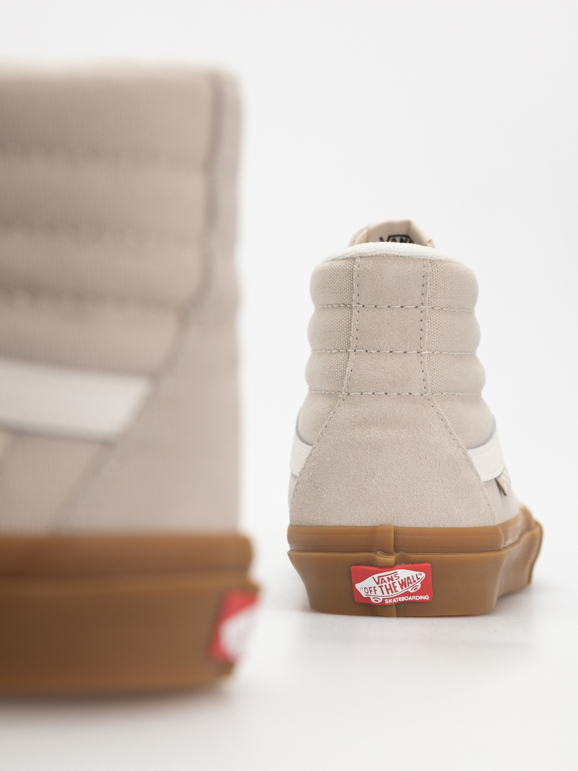 Vans Skate Sk8 Hi Cipők (light gray/gum)