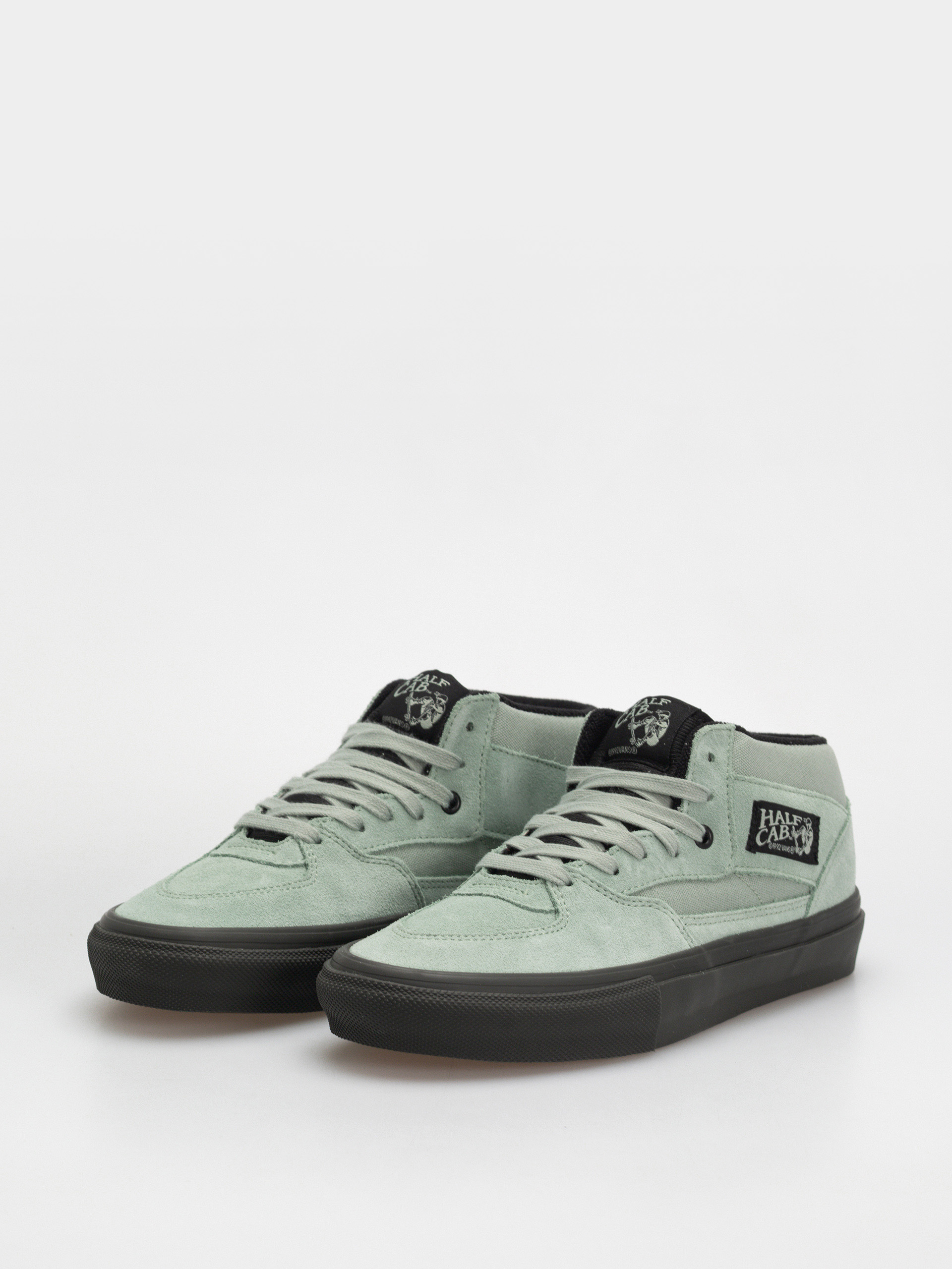 Vans Skate Half Cab Cipők (gray olive)