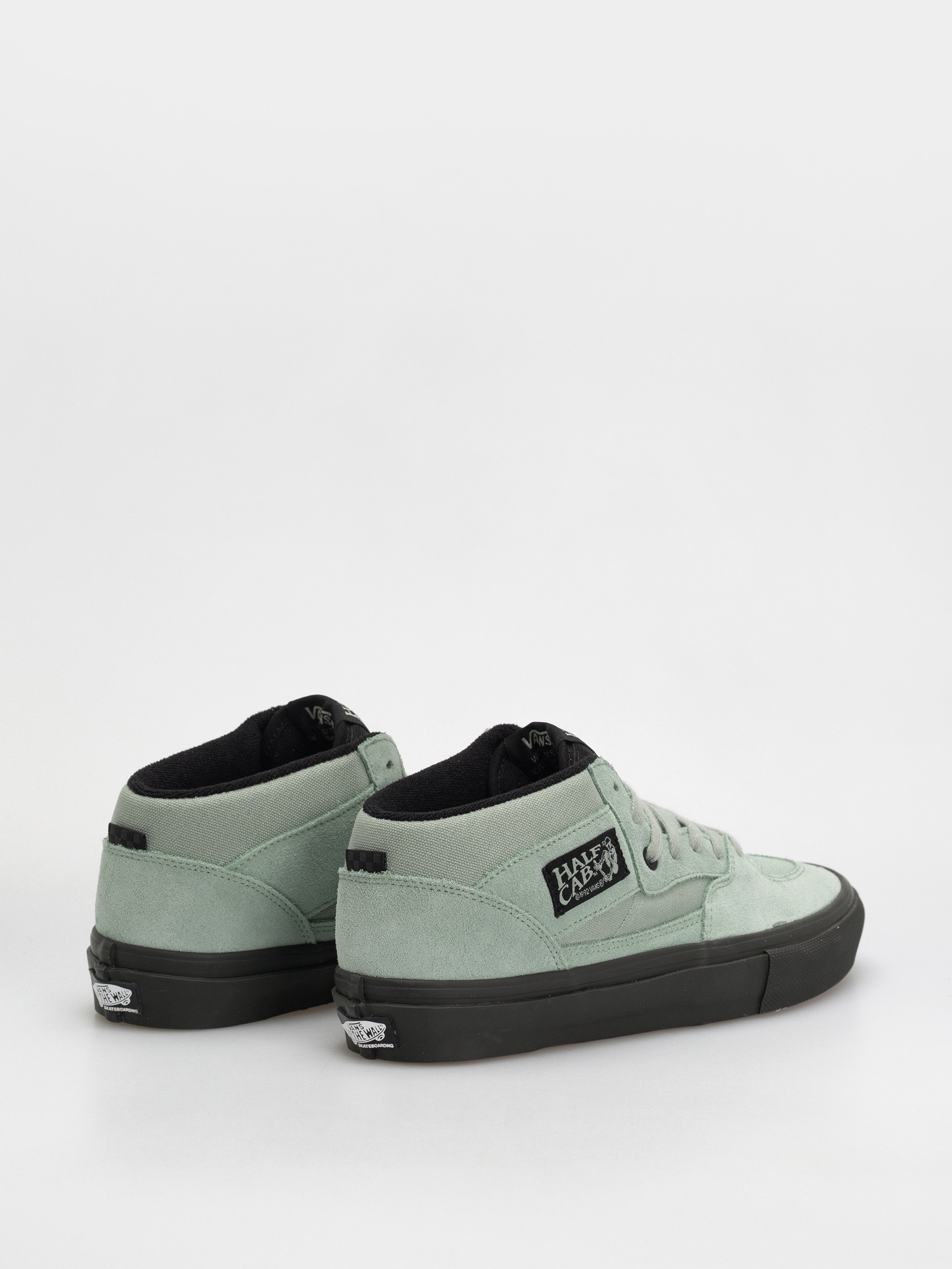Vans Skate Half Cab Cipők (gray olive)