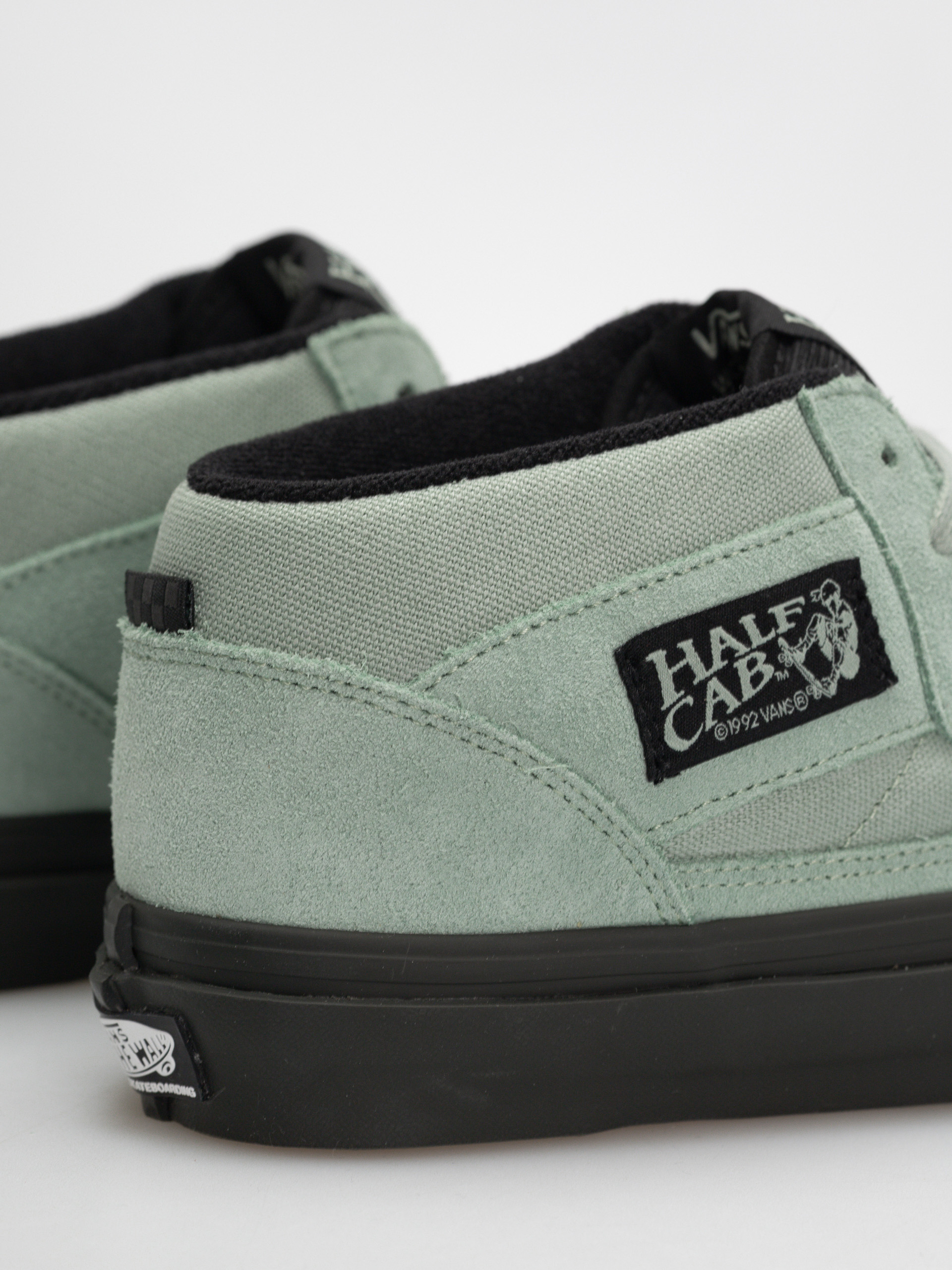 Vans Skate Half Cab Cipők (gray olive)
