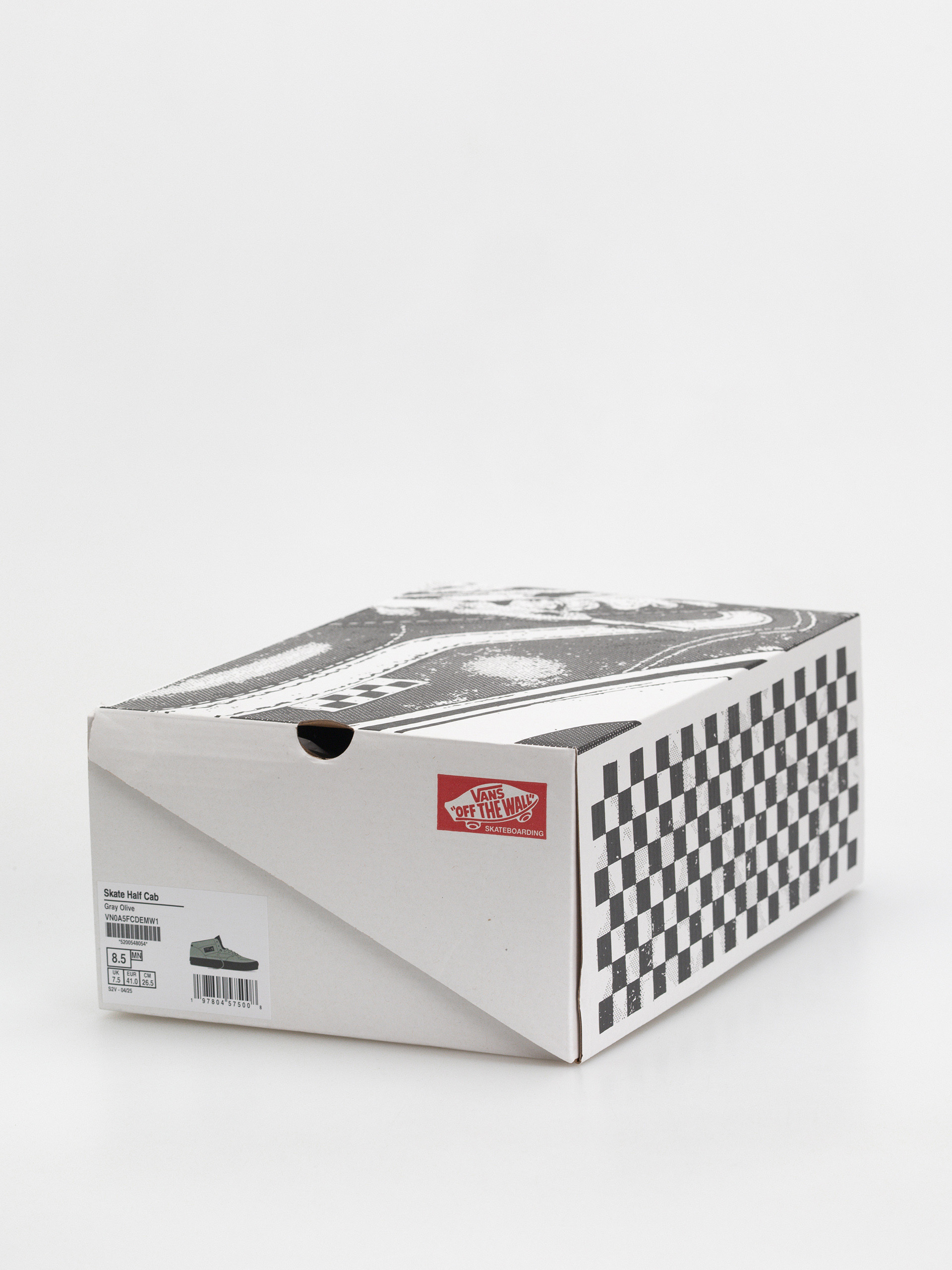 Vans Skate Half Cab Cipők (gray olive)