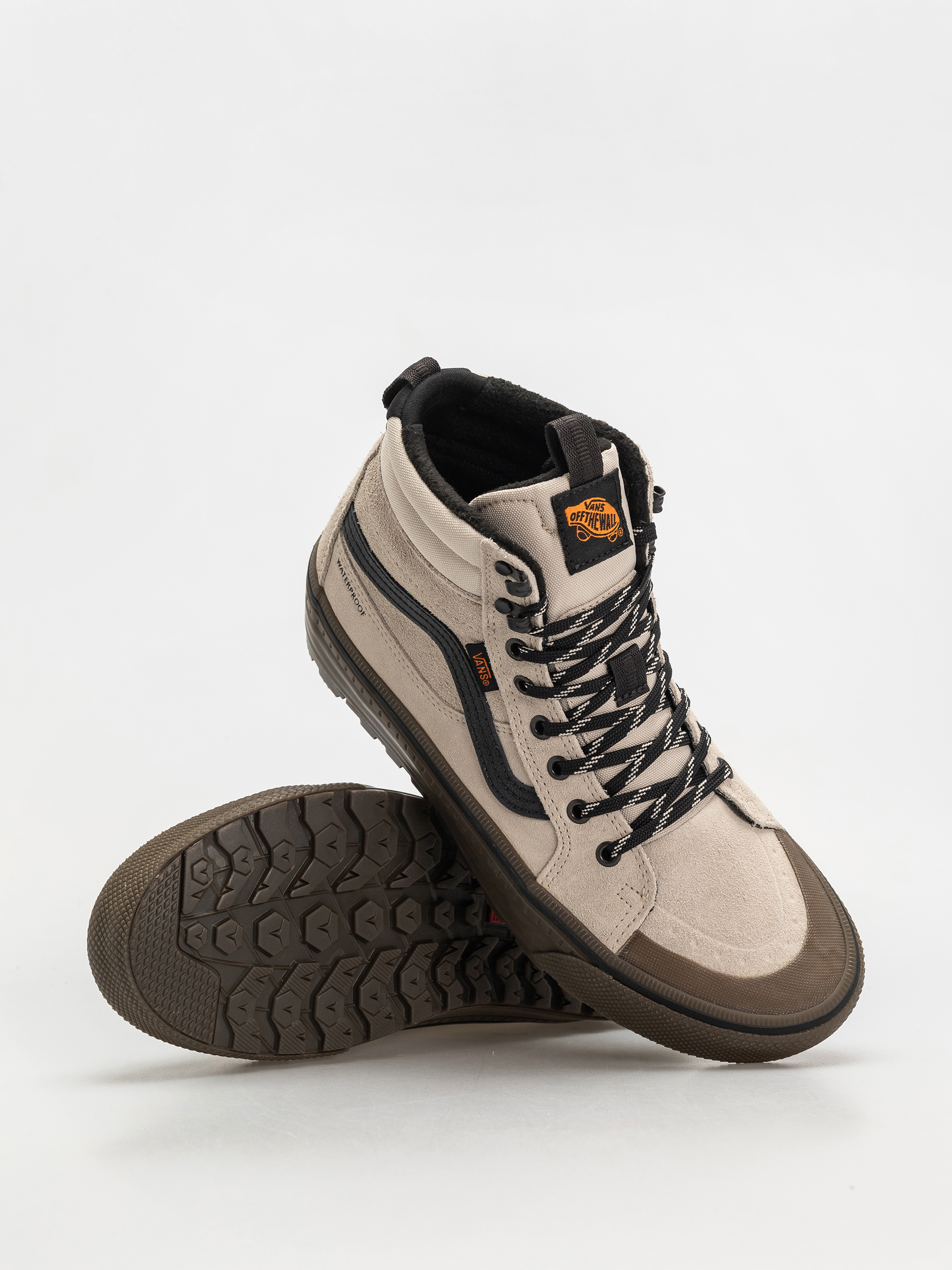 Vans Mte Sk8 Hi Waterproof Insulated Cipők (oatmeal/black)