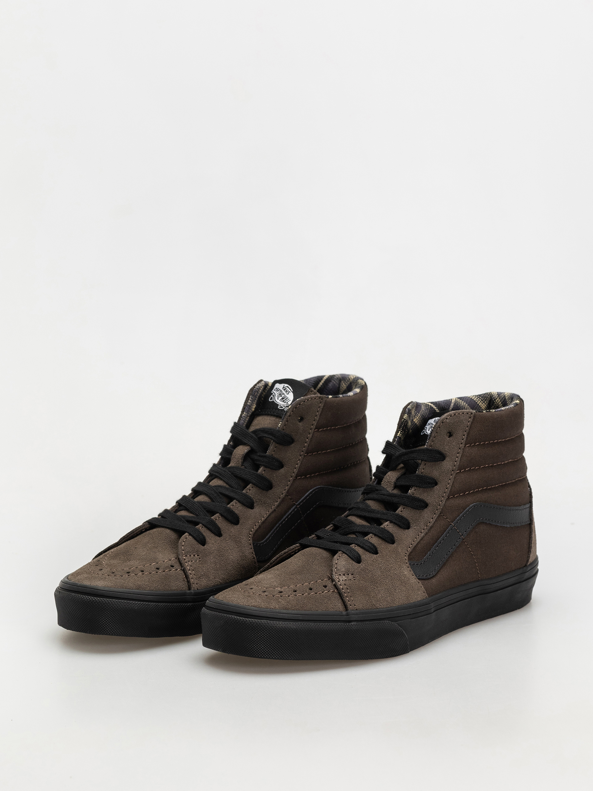Vans Sk8 Hi Cipők (thrift store brown/multi)