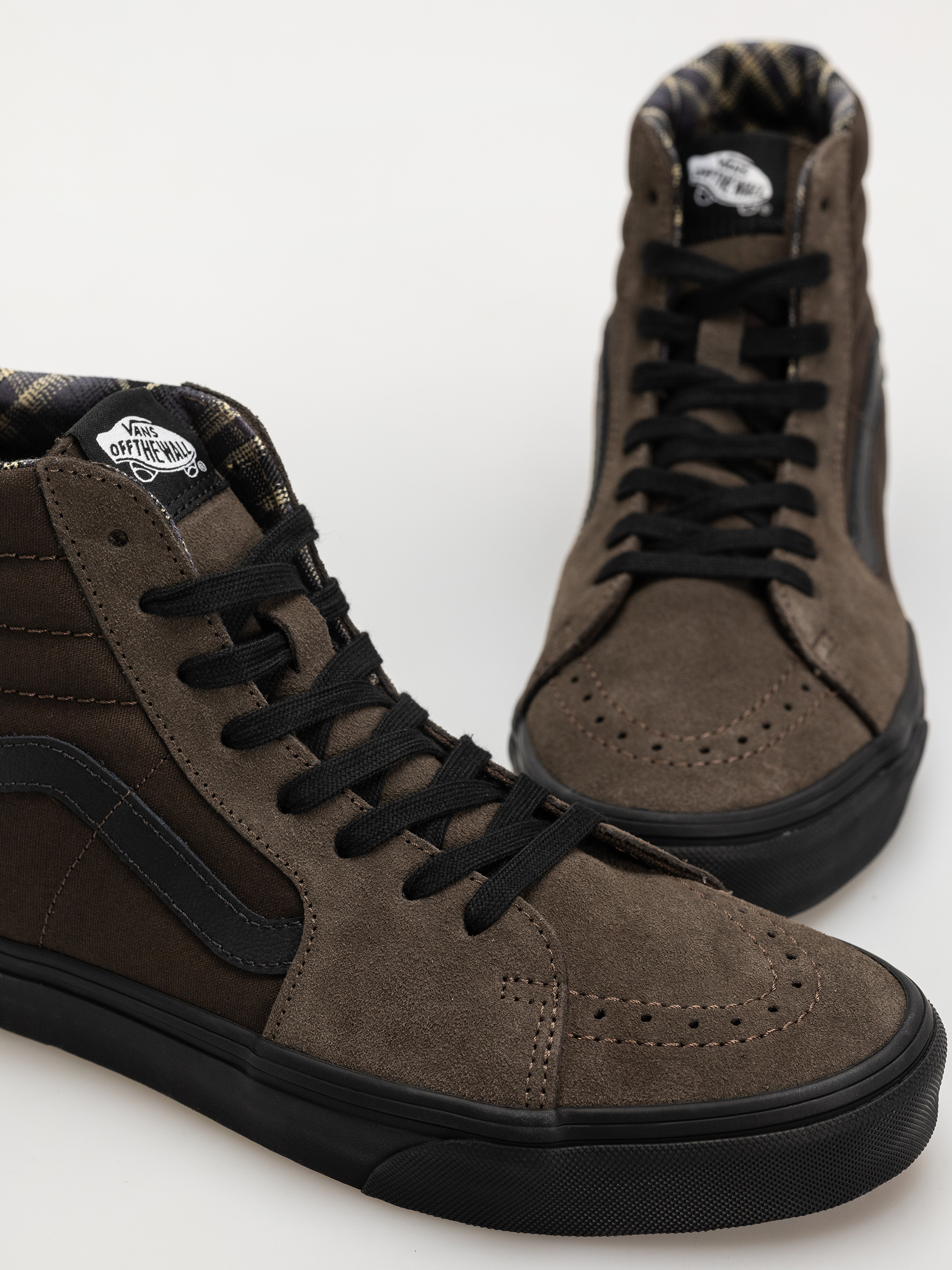 Vans Sk8 Hi Cipők (thrift store brown/multi)