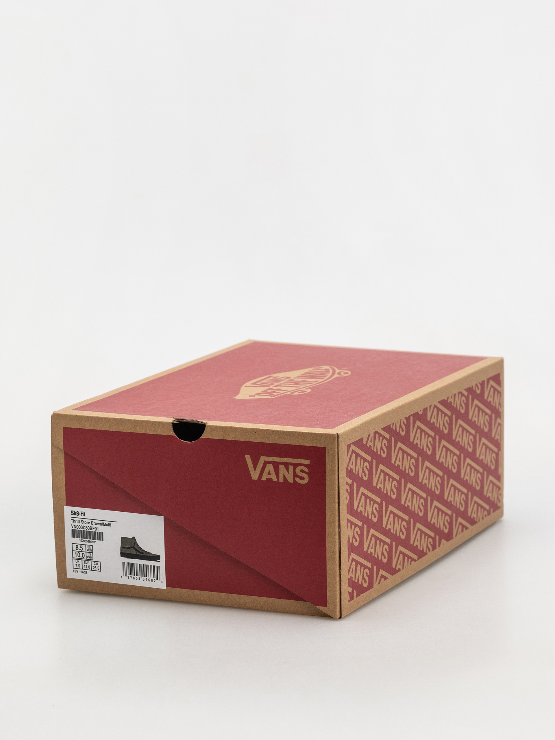 Vans Sk8 Hi Cipők (thrift store brown/multi)