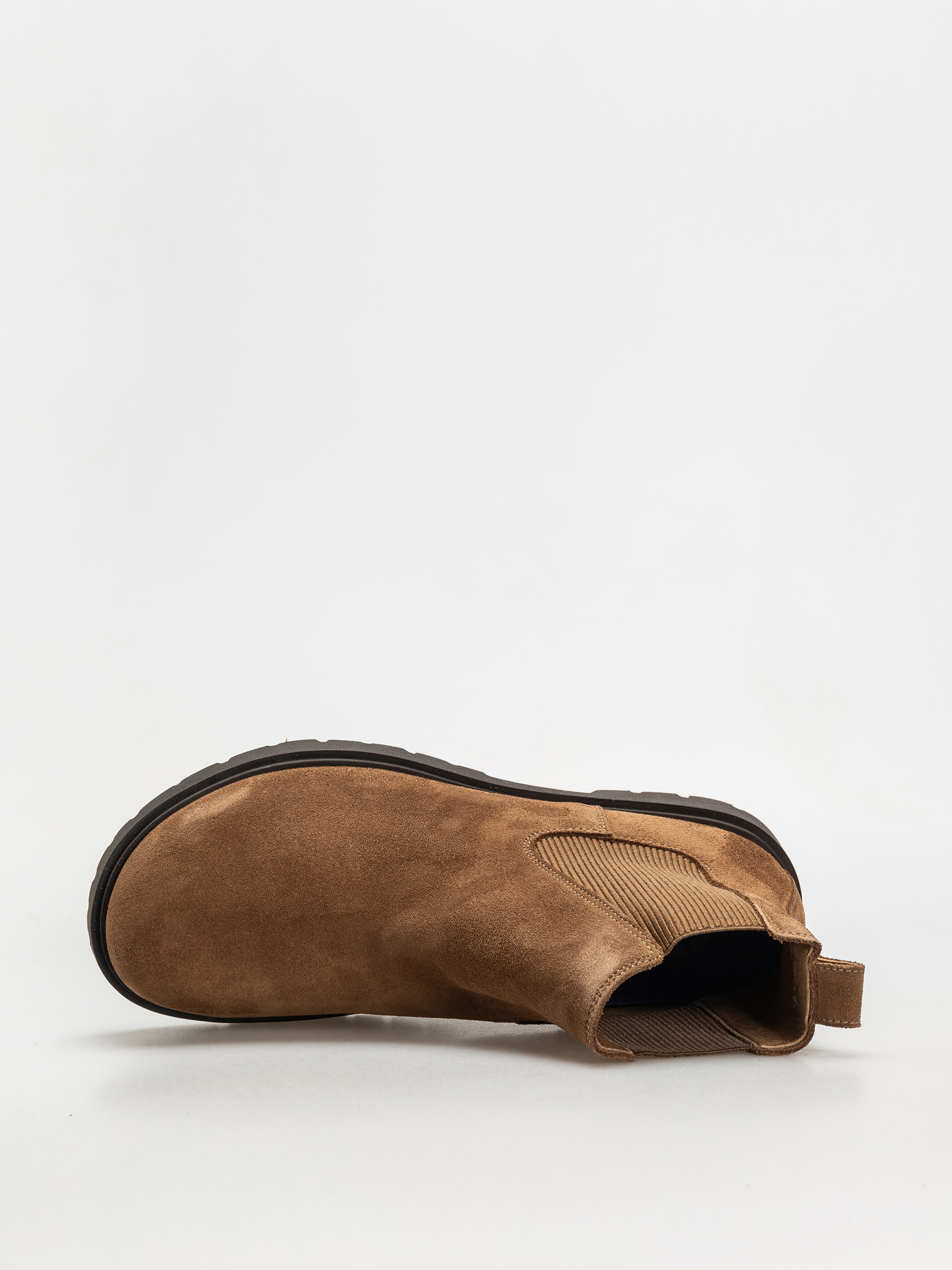 Birkenstock Highwood Slip On Suede Leather Regular Cipők (dark tea)