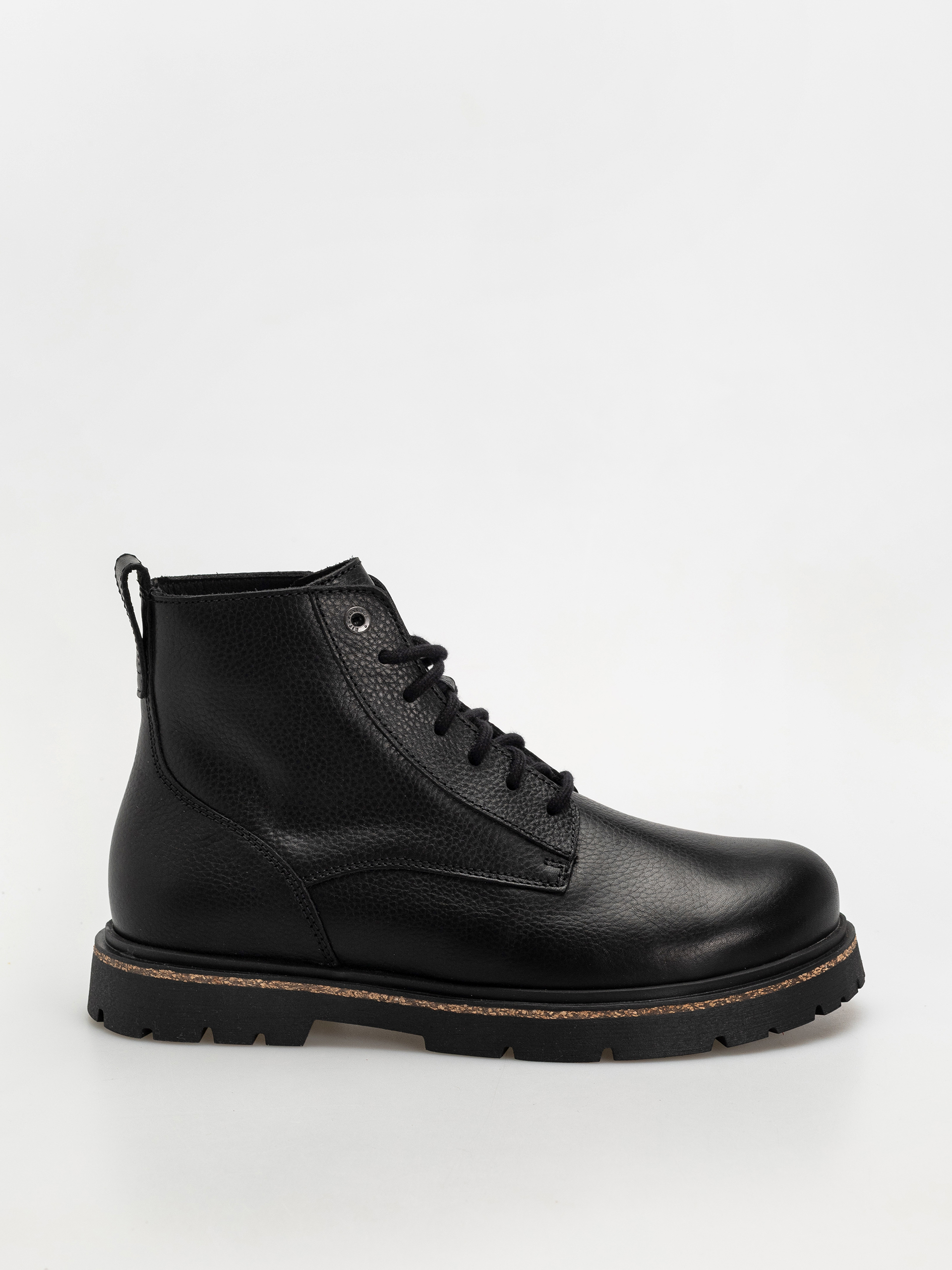 Birkenstock Highwood Lace Mid Natural Leather Regular Cipők (black)