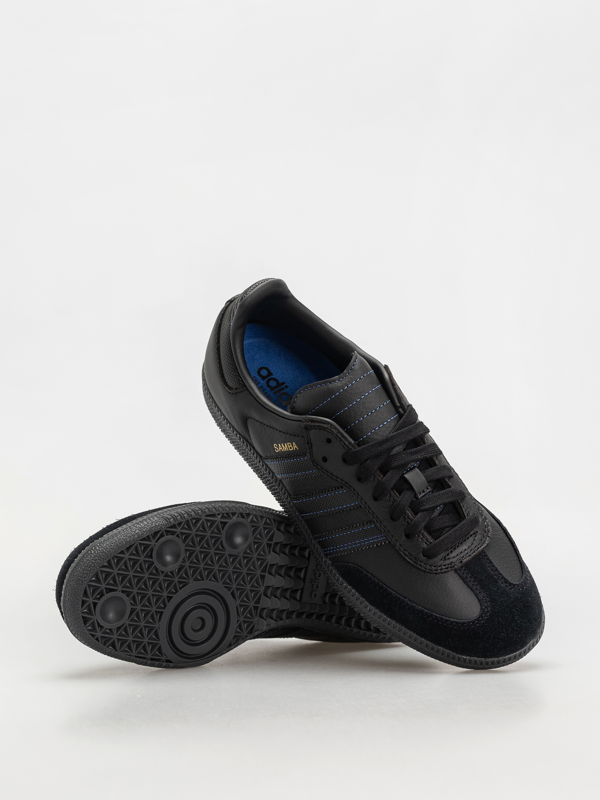 adidas Samba Adv Cipők (cblack/cblack/royblu)