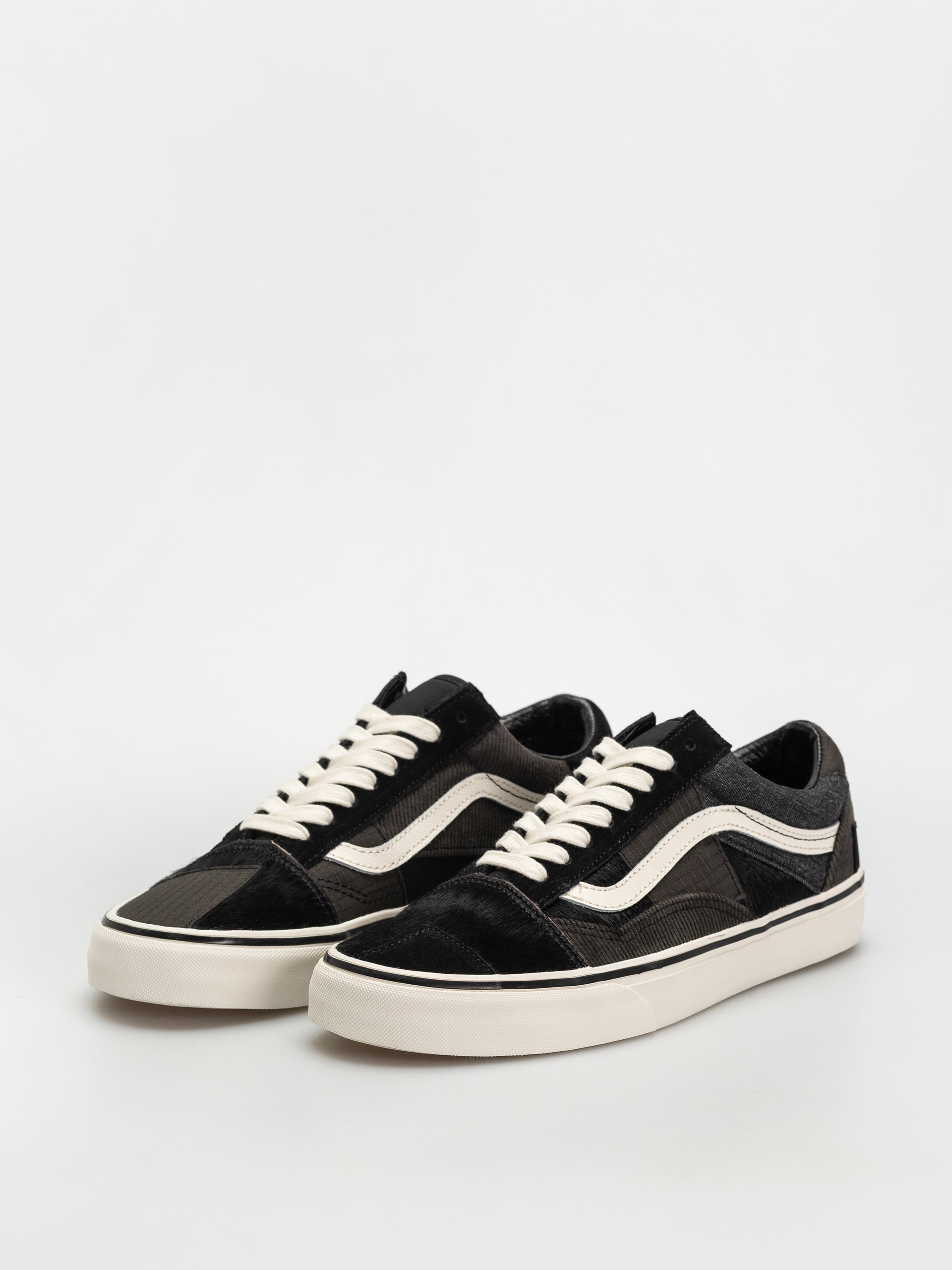 Cipők Vans Old Skool Patchwork (dark gray/black)