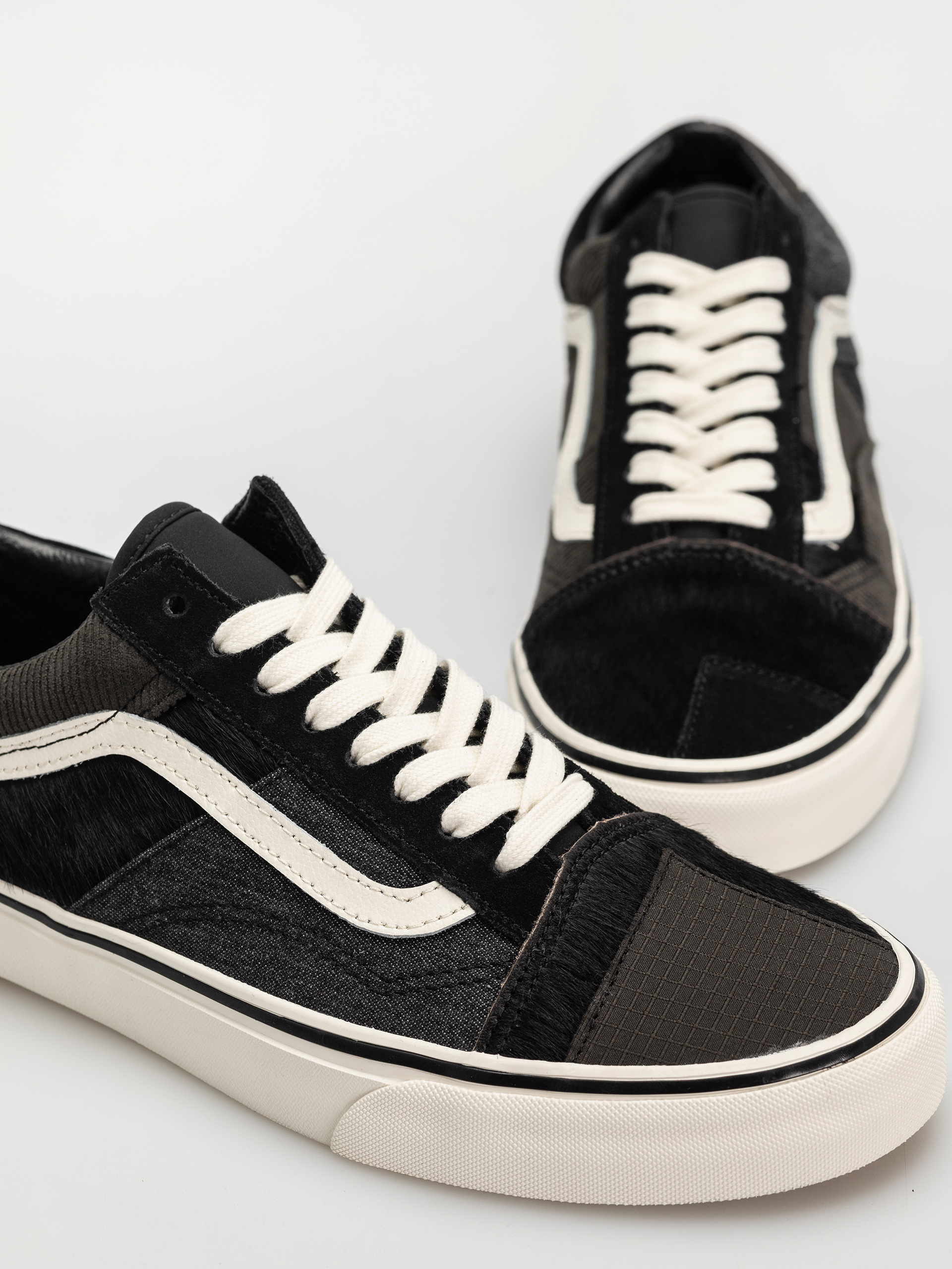 Cipők Vans Old Skool Patchwork (dark gray/black)
