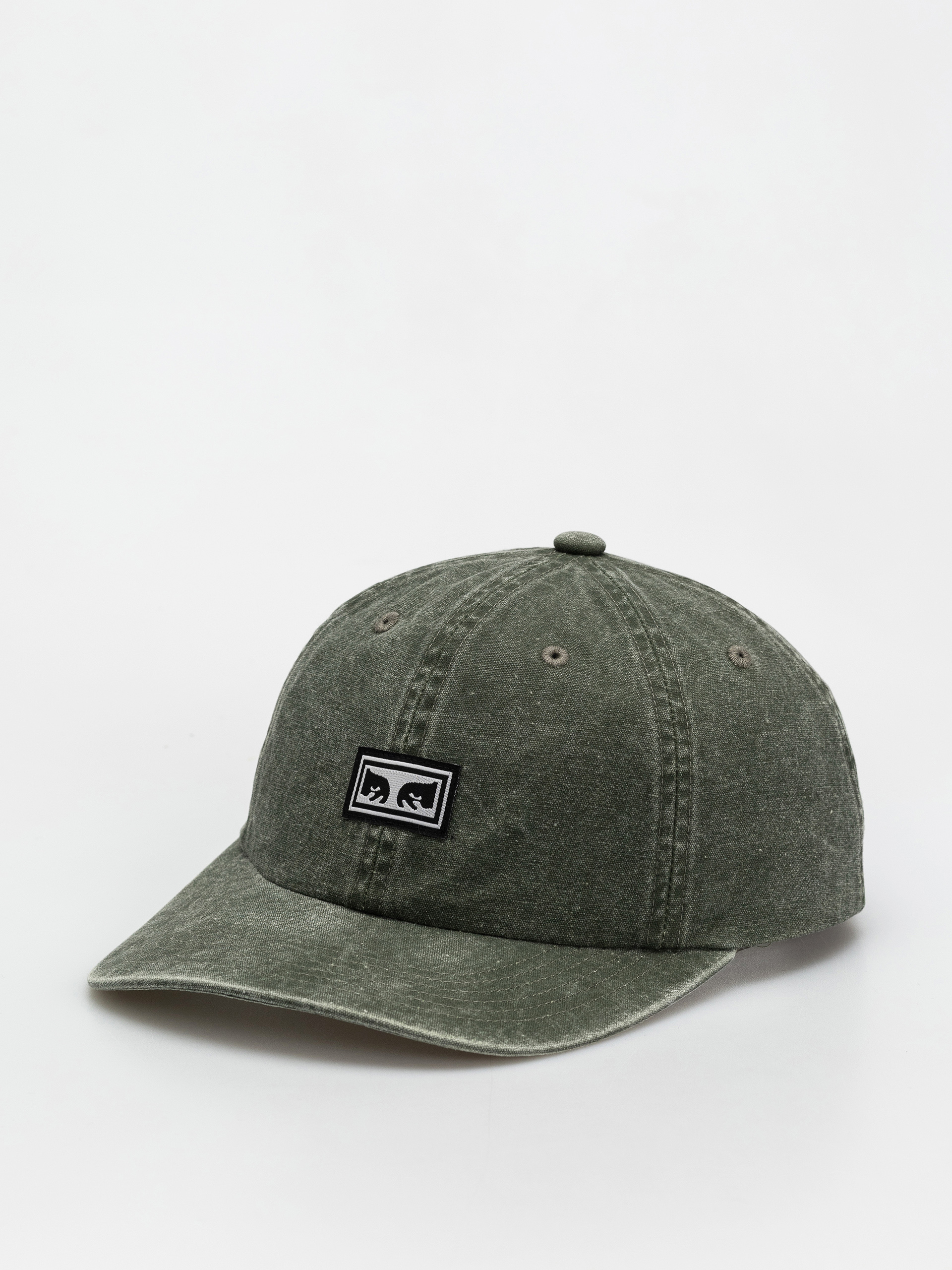 Baseball sapka OBEY Icon Eyes Pigment 6 Panel Velc (pigment green)