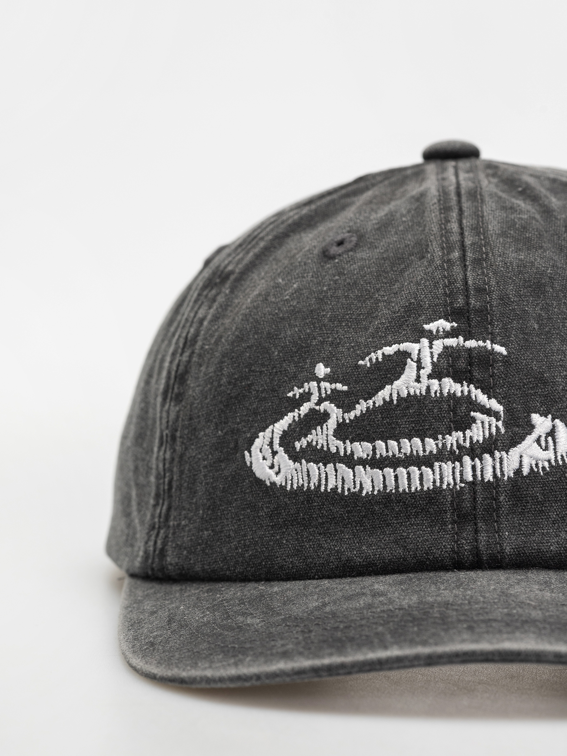 Baseball sapka OBEY Pigment Obey Corp 6 Pnl Velcro (pigment black)