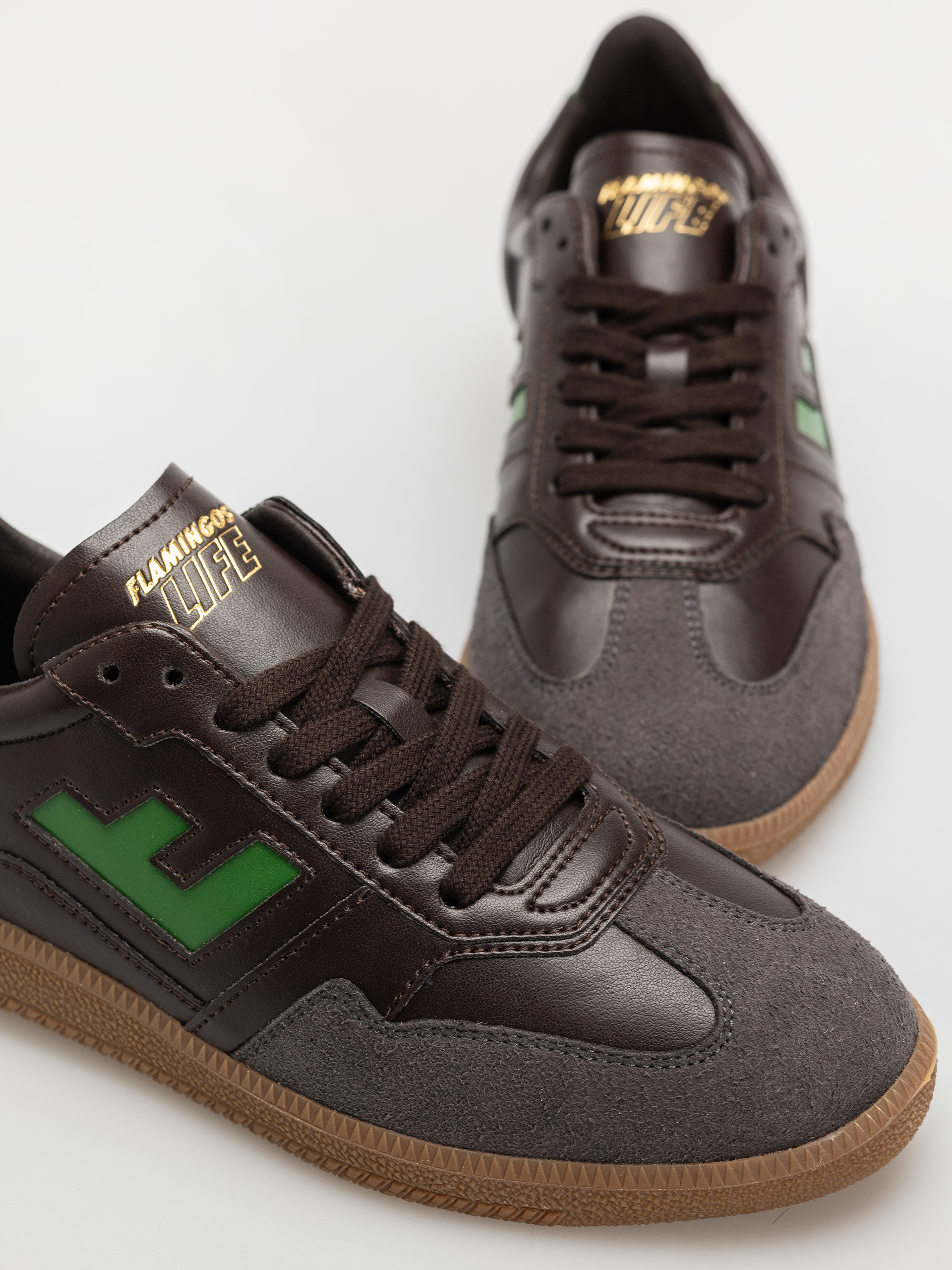 Cipők Flamingos Life Burela Slim (brown moss)